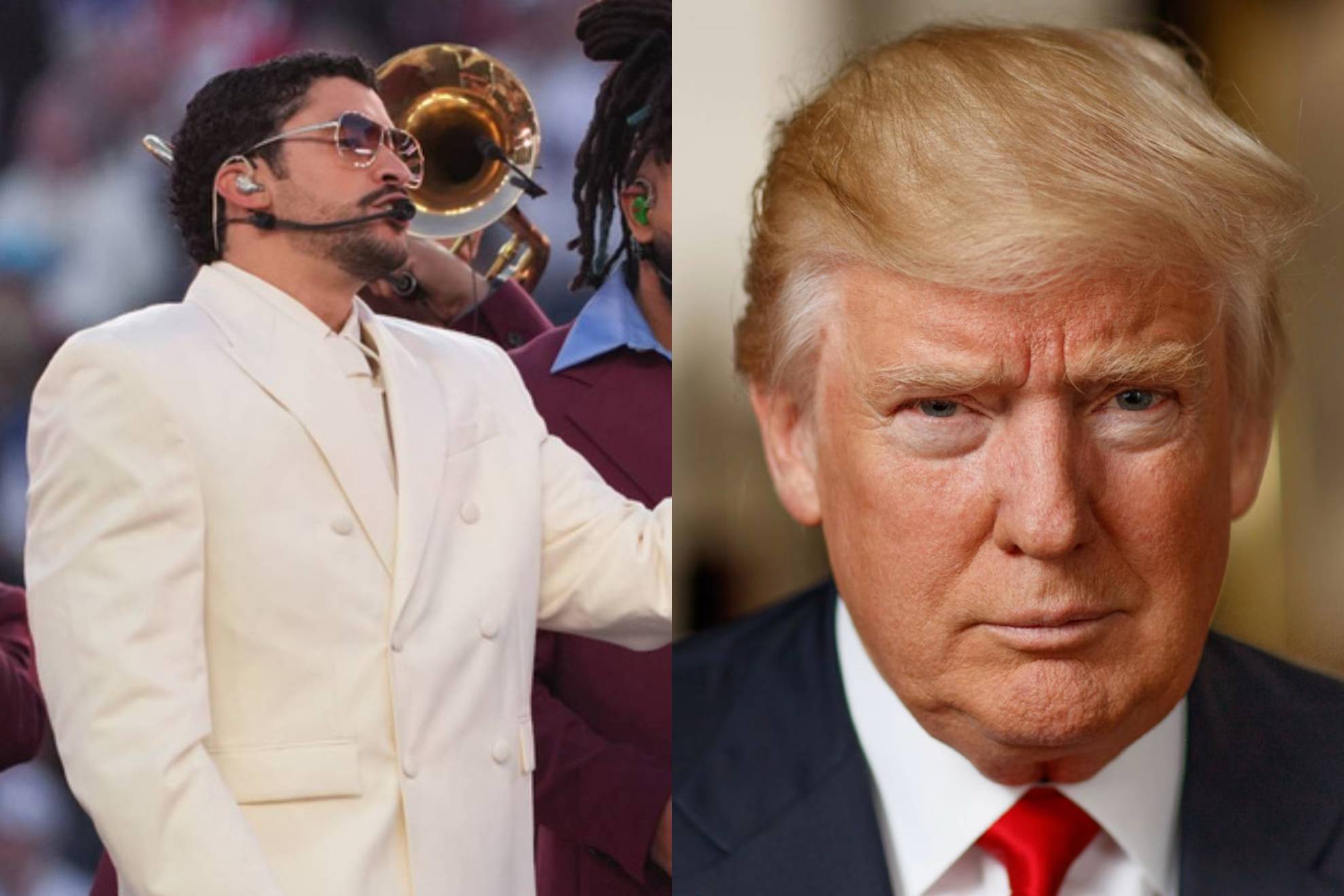 Bad Bunny / Donald Trump |
