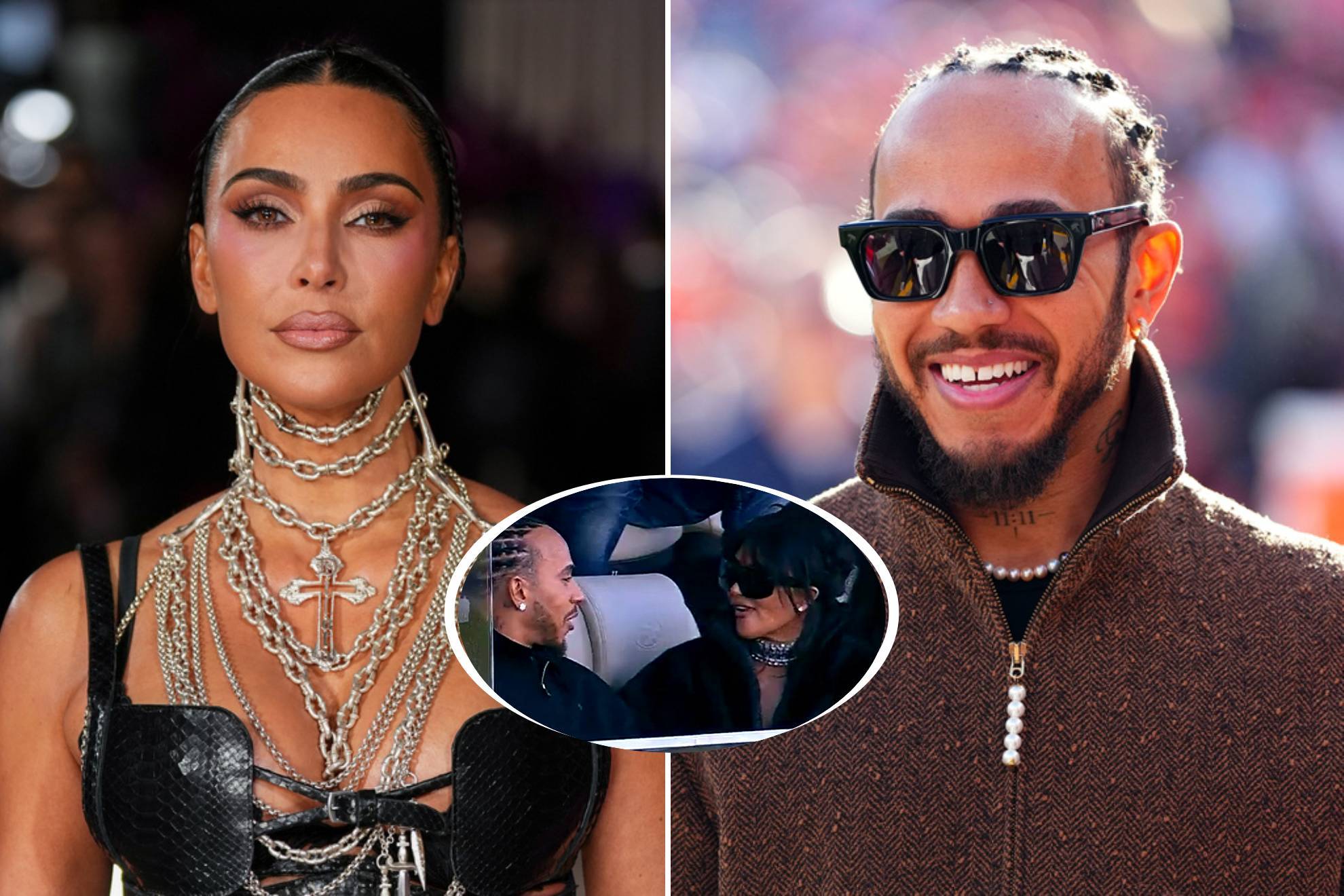 Kim Kardashian / Lewis Hamilton |