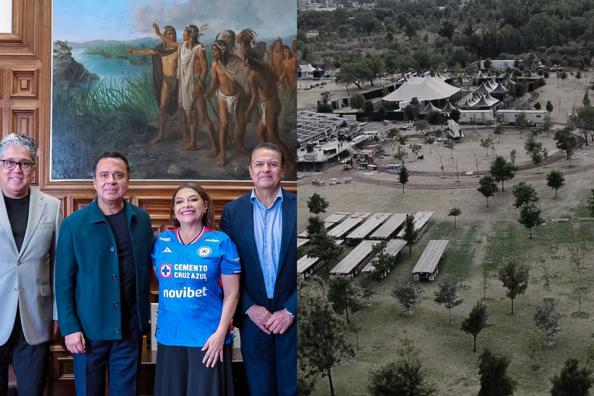 Nuevo estadio de Cruz Azul se baja del Parque Bicentenario CDMX, revela Clara Brugada