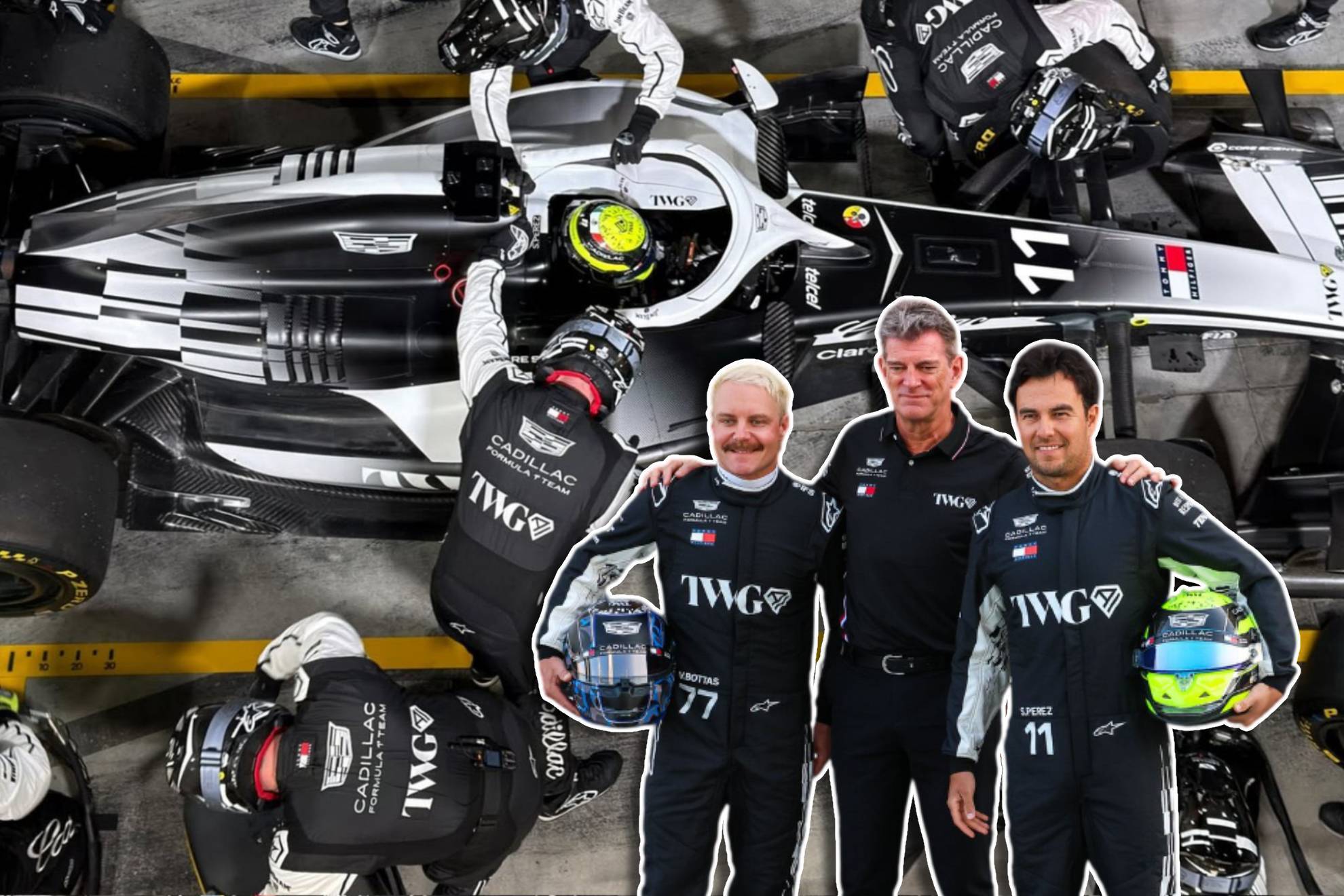 Sergio P�rez termin� por delante de Valtteri Bottas en el d�a