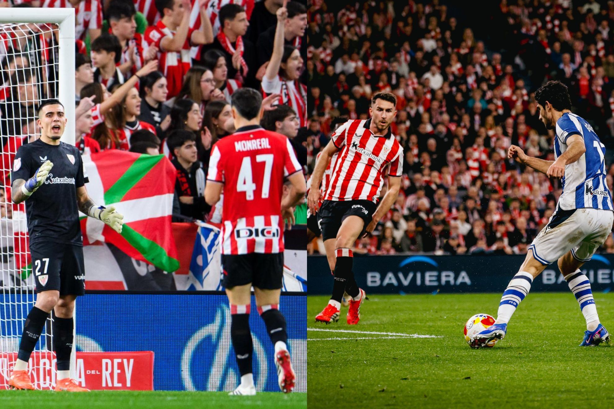 Gol y resumen Athletic Club vs Real Sociedad: Alex Padilla evita goleada en San Mam�s y siguen con vida en Copa del Rey
