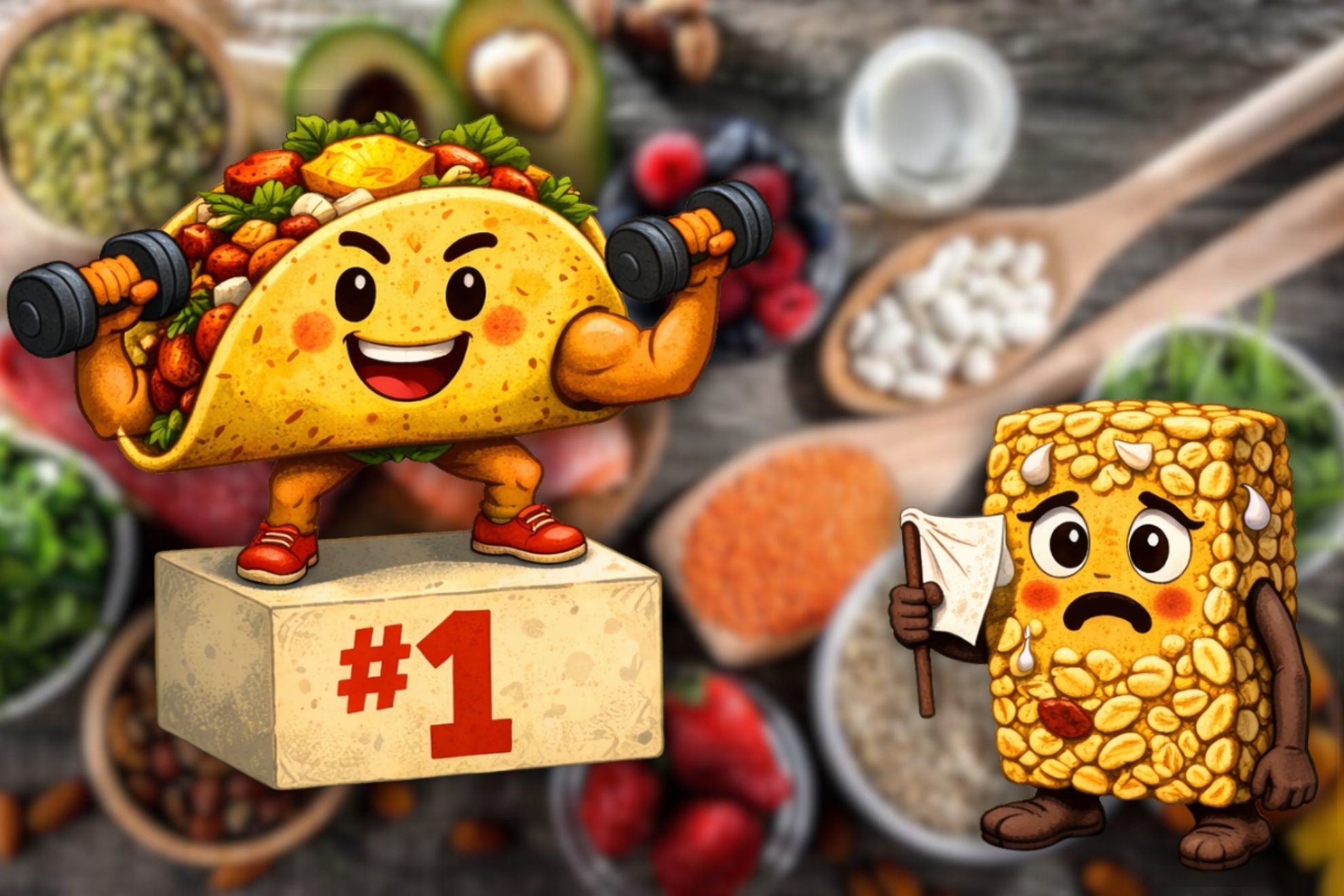 �Incre�ble! Los tacos de pastor son m�s saludables que las barras de granola