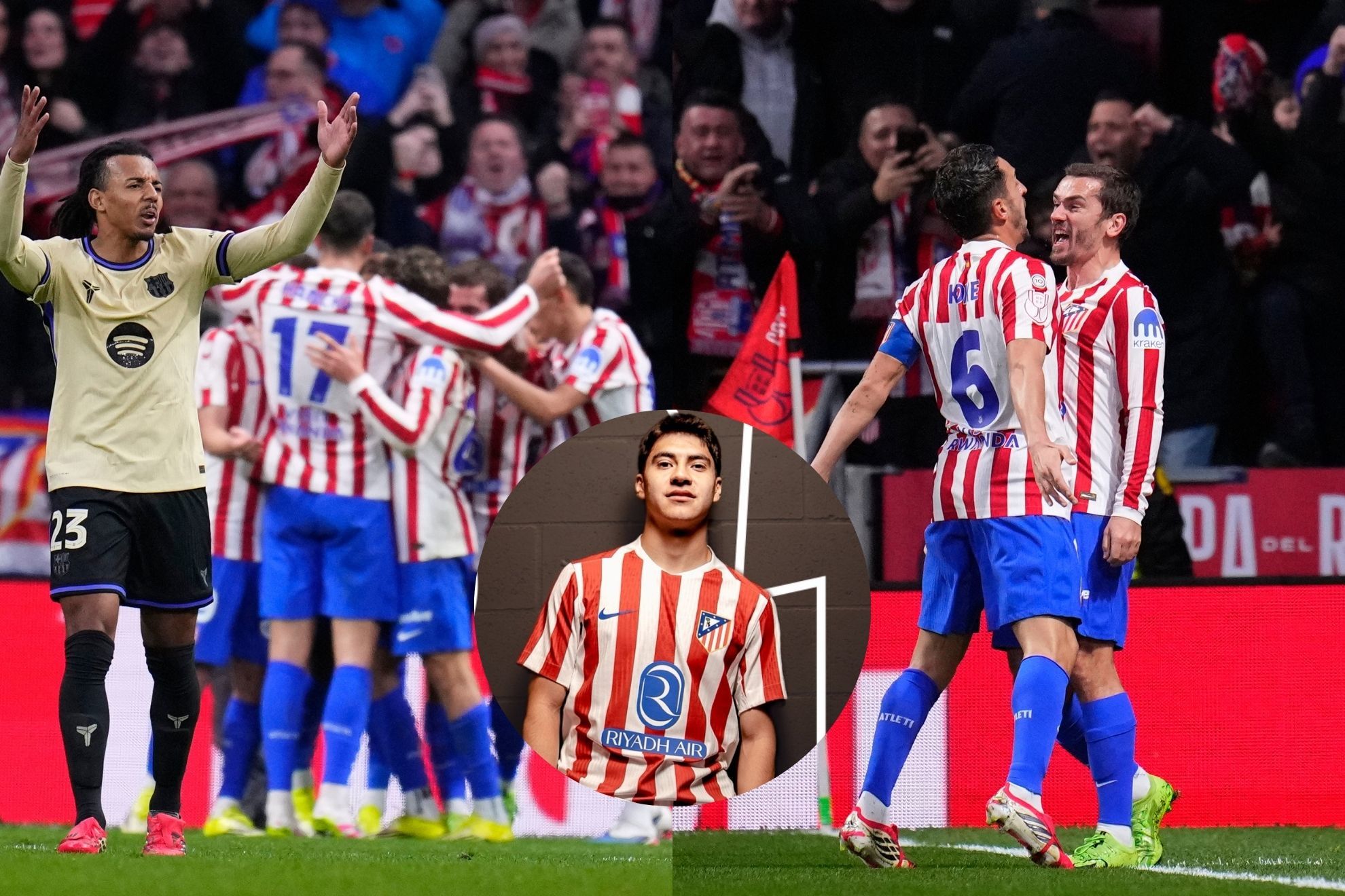 Goles y resumen Atl�tico de Madrid vs. Barcelona: Obed Vargas casi en final de Copa del Rey tras humillar a equipo de Yamal