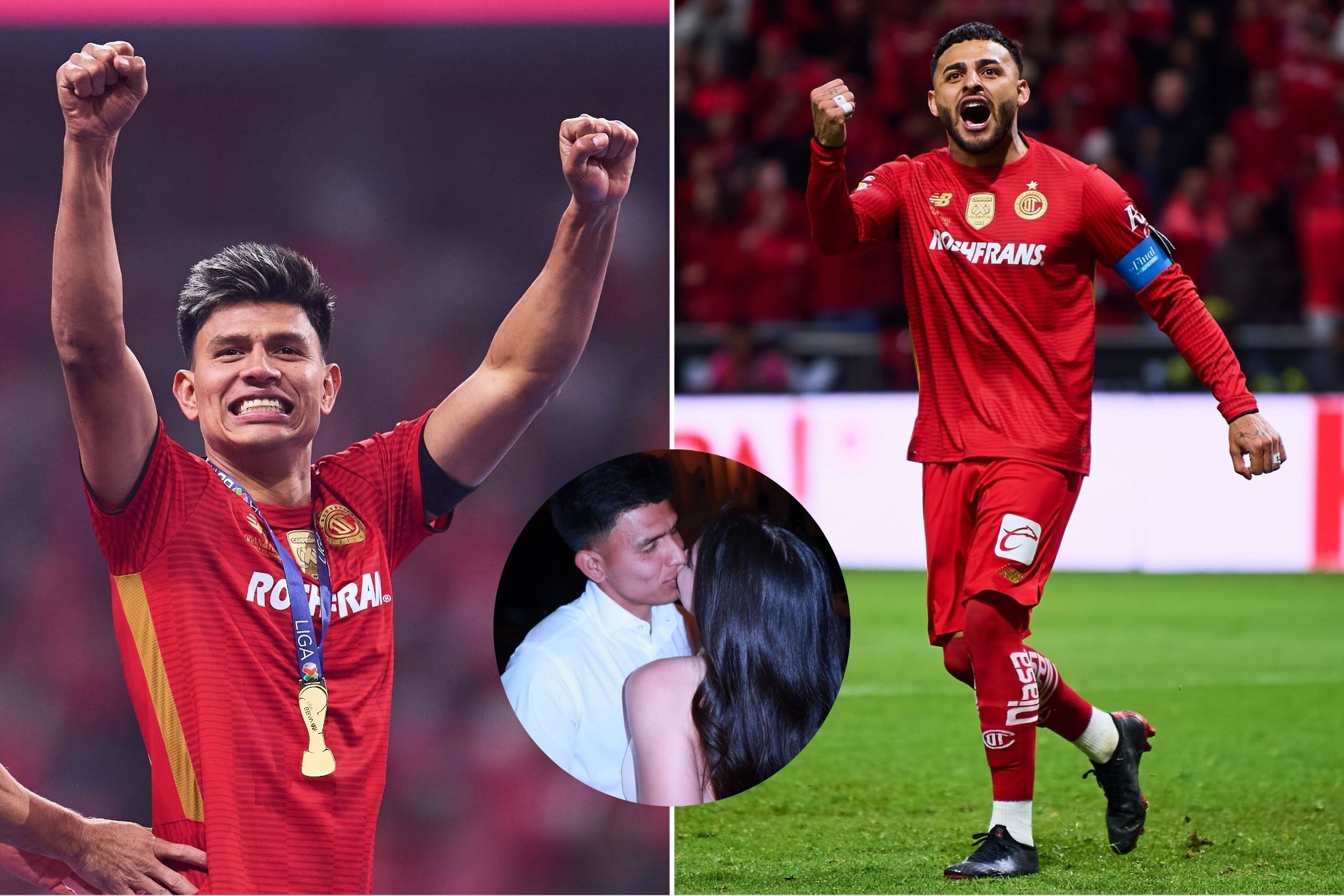 Tras victoria de Toluca sobre Xolos, Jes�s Gallardo se cas� y Alexis Vega fue el invitado especial