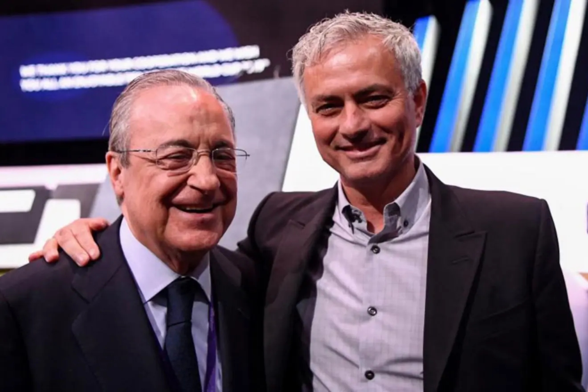 Florentino P�rez y Mourinho, en una imagen de archivo