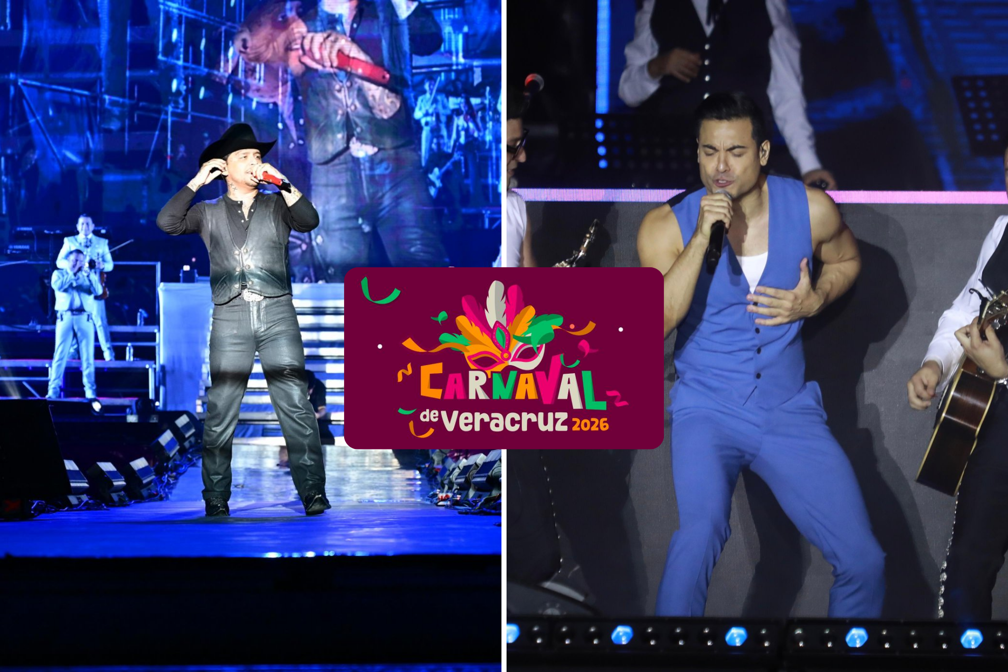 Carnaval de Veracruz 2026: �qu� artistas se presentan del 16 al 18 y qui�n cierra la cartelera?