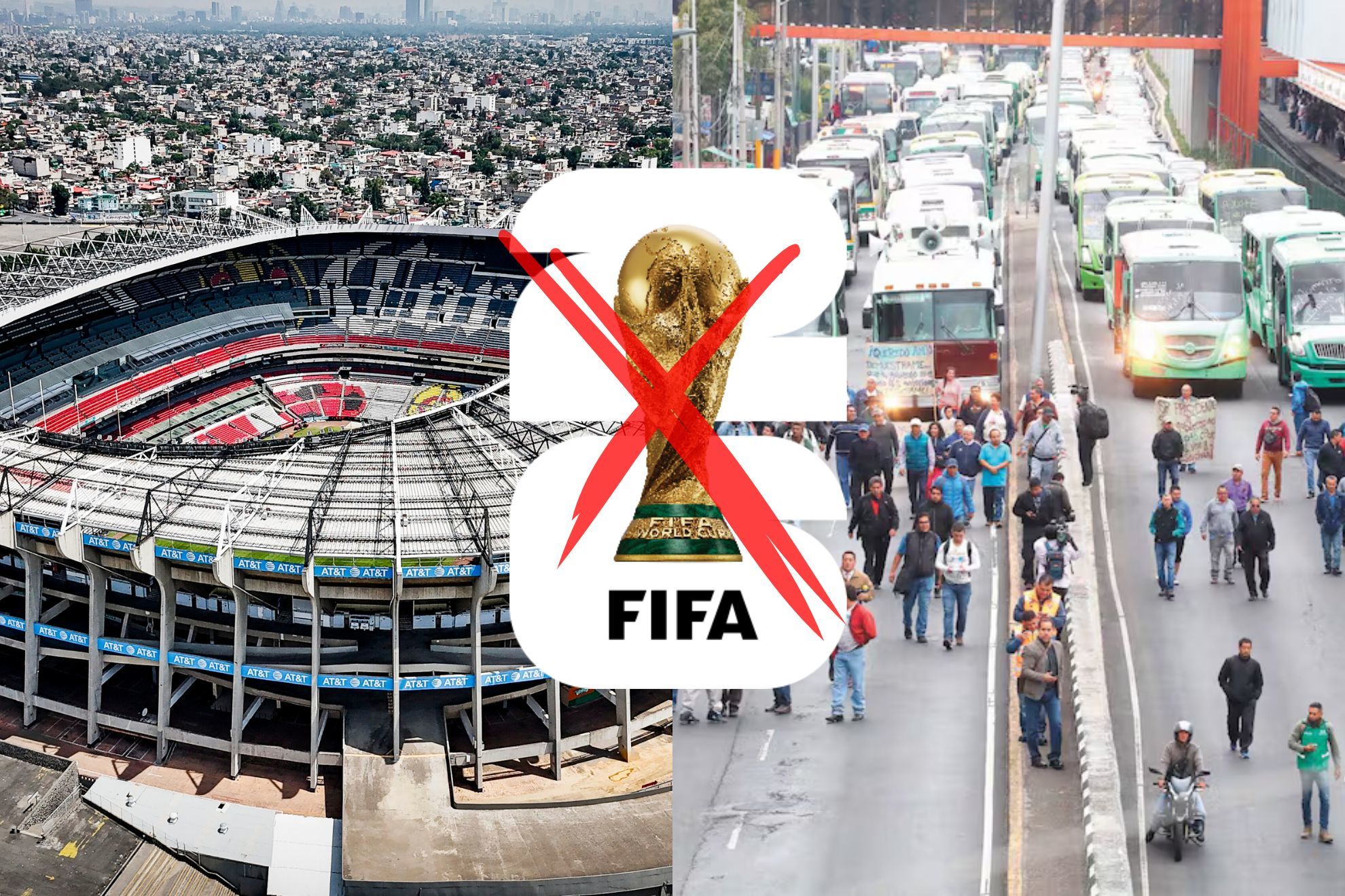Mundial 2026: Amenazan con huelga en transporte de la CDMX de Clara Brugada para la Copa del Mundo