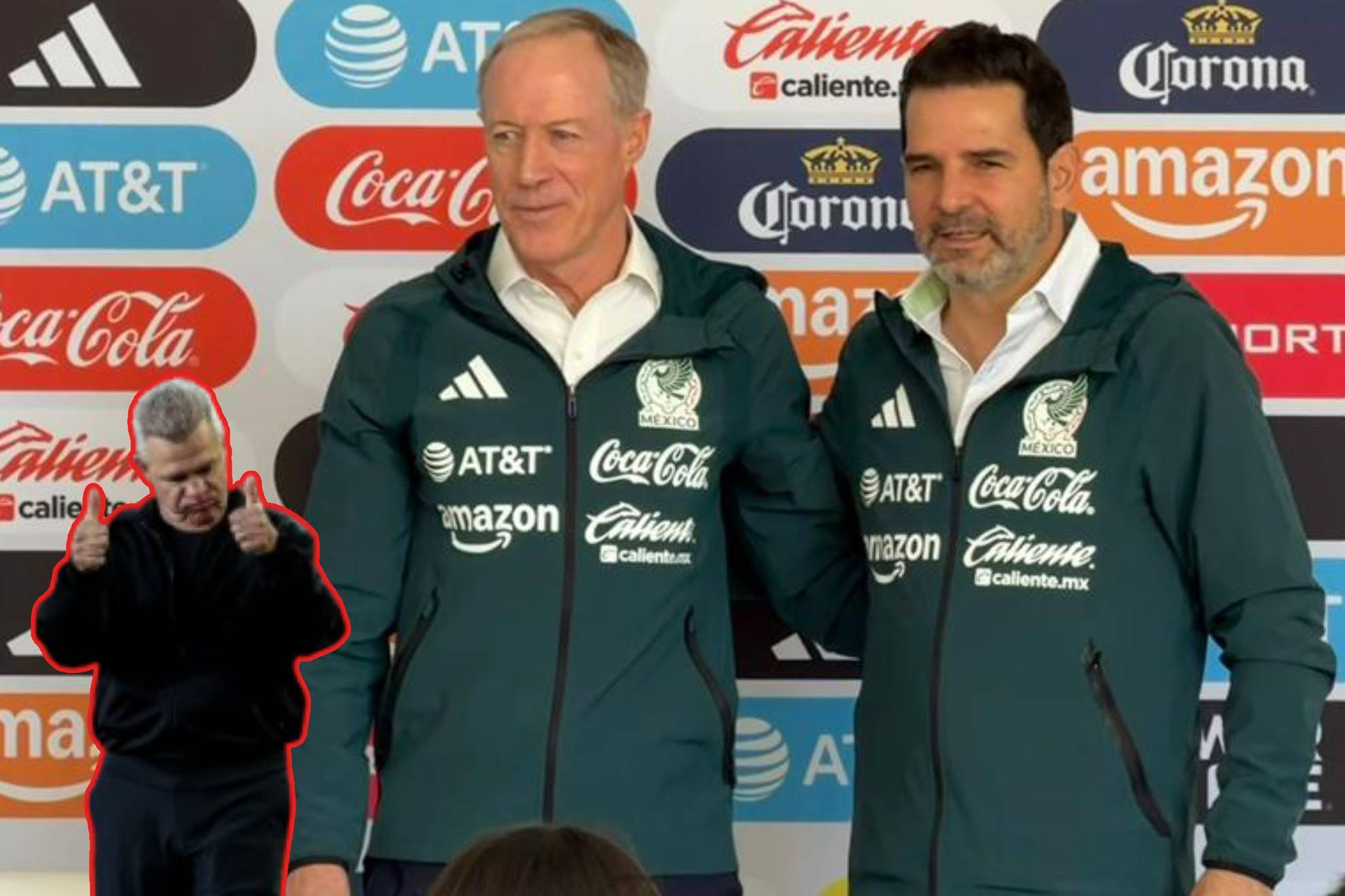 Selecci�n Mexicana Duilio Davino Ivar Sisniega Jabier Aguirre FMF