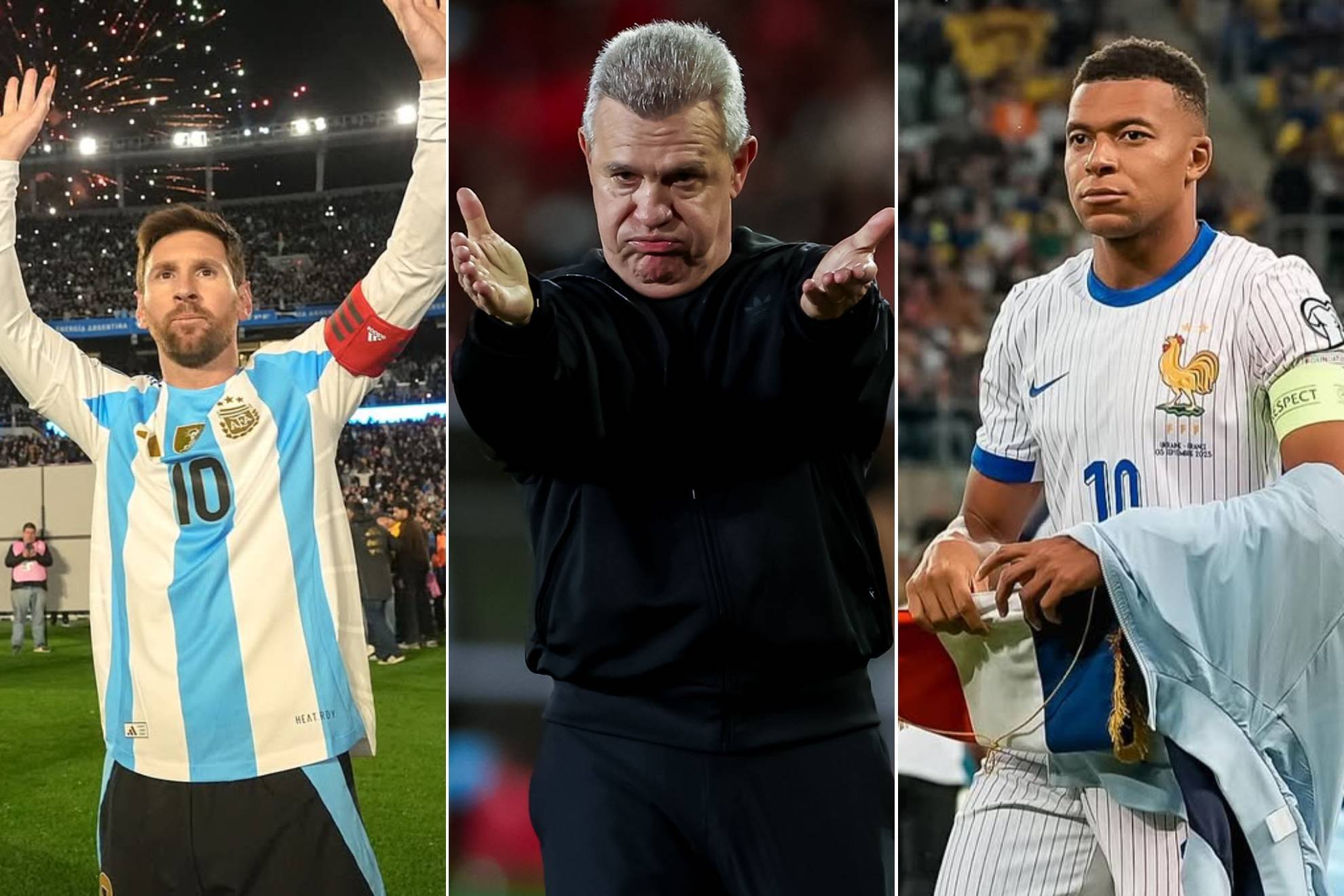 Selecci�n Mexicana Javier Aguirre Mundial 2026 Lionel Messi Argentina Kyli�n Mbapp� Francia