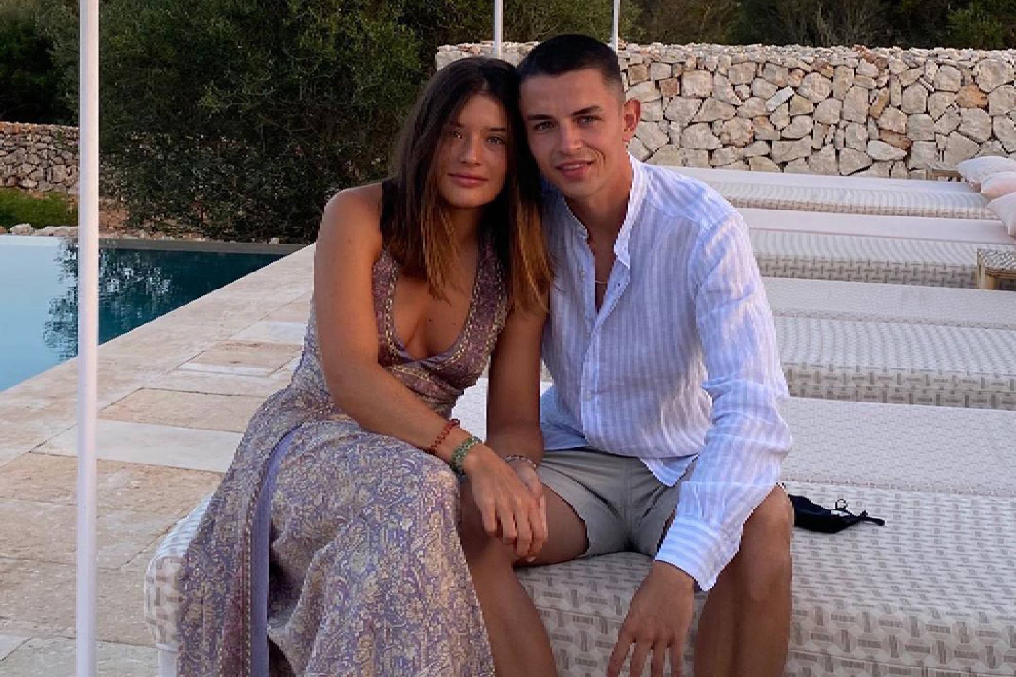 �lvaro Fidalgo y su novia Pilar S�nchez se despidieron de M�xico tras cinco a�os.