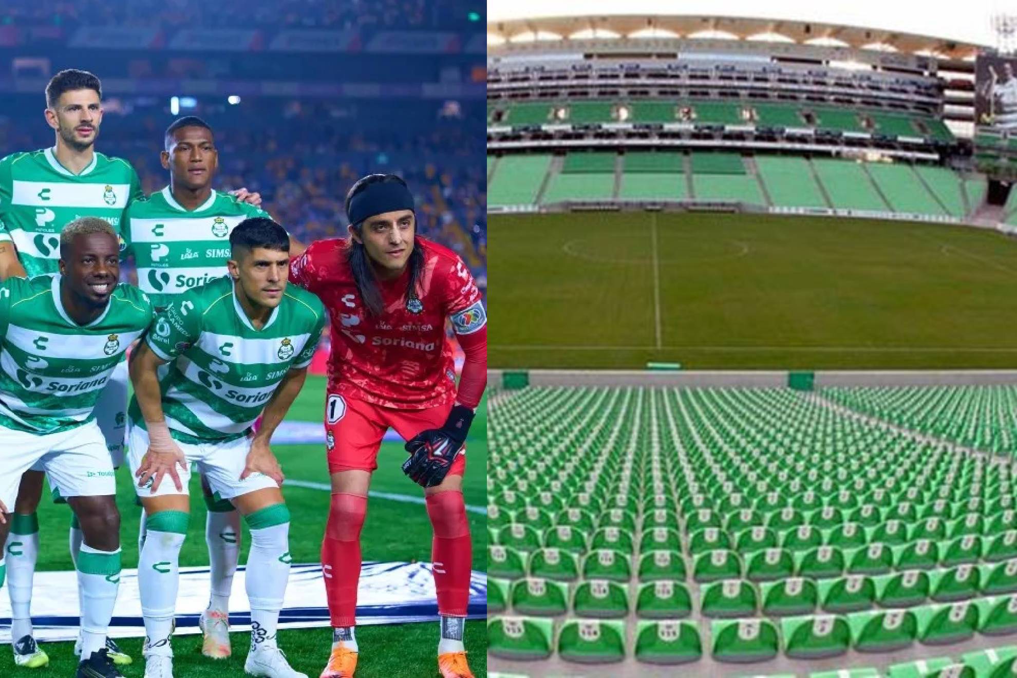 Santos Laguna inicia renovaci�n... de pantallas del estadio TSM