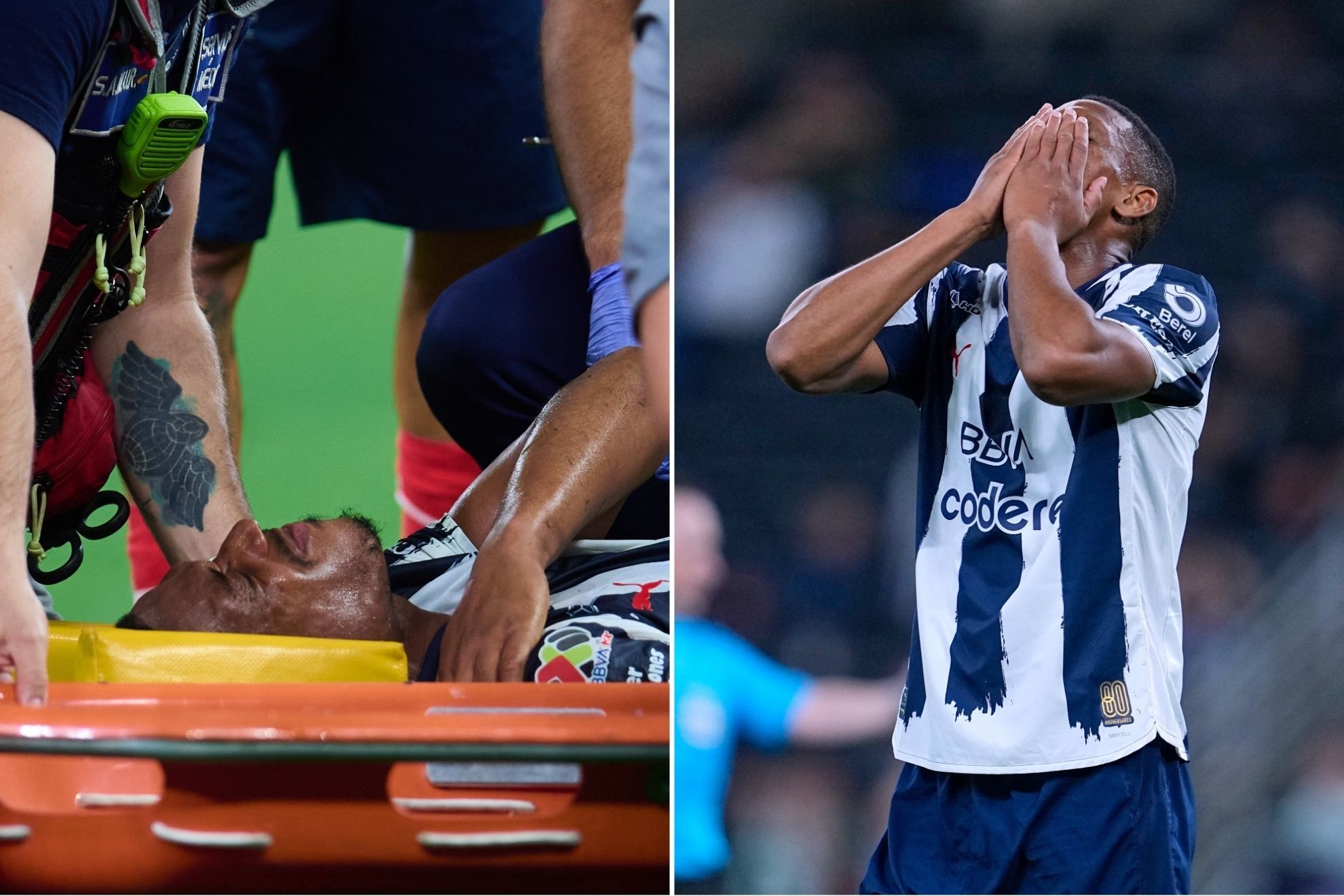 �Est� lesionado?: Tunden en redes a Anthony Martial por no traer cabestrillo en la foto oficial de Rayados