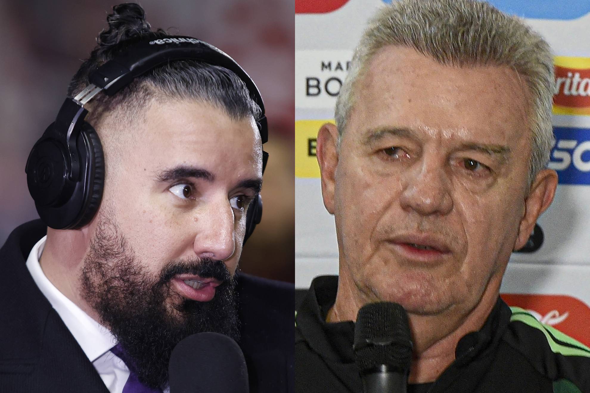 �lvaro Morales y Javier Aguirre.