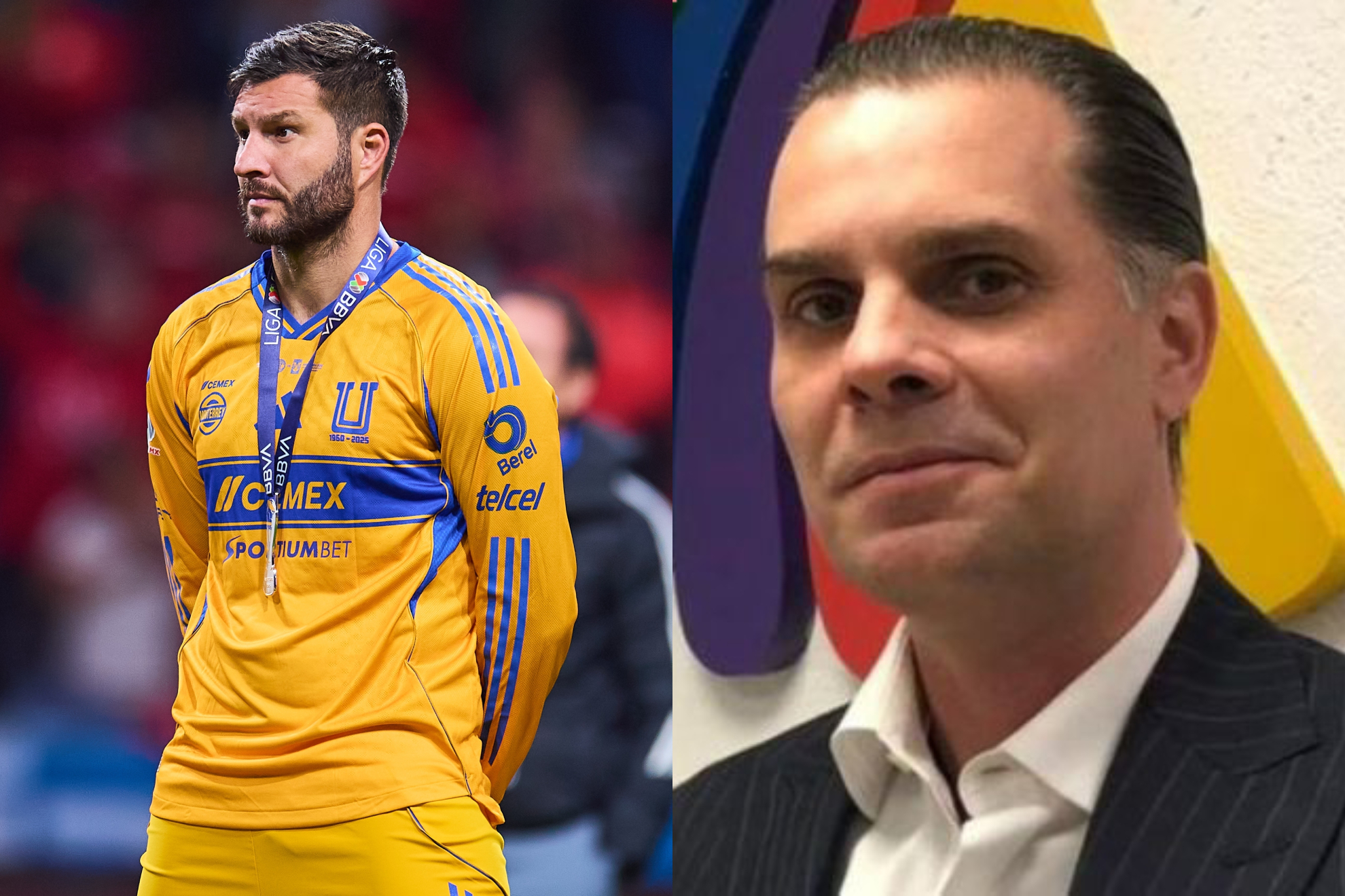 Christian Martinoli y Andr�-Pierre Gignac