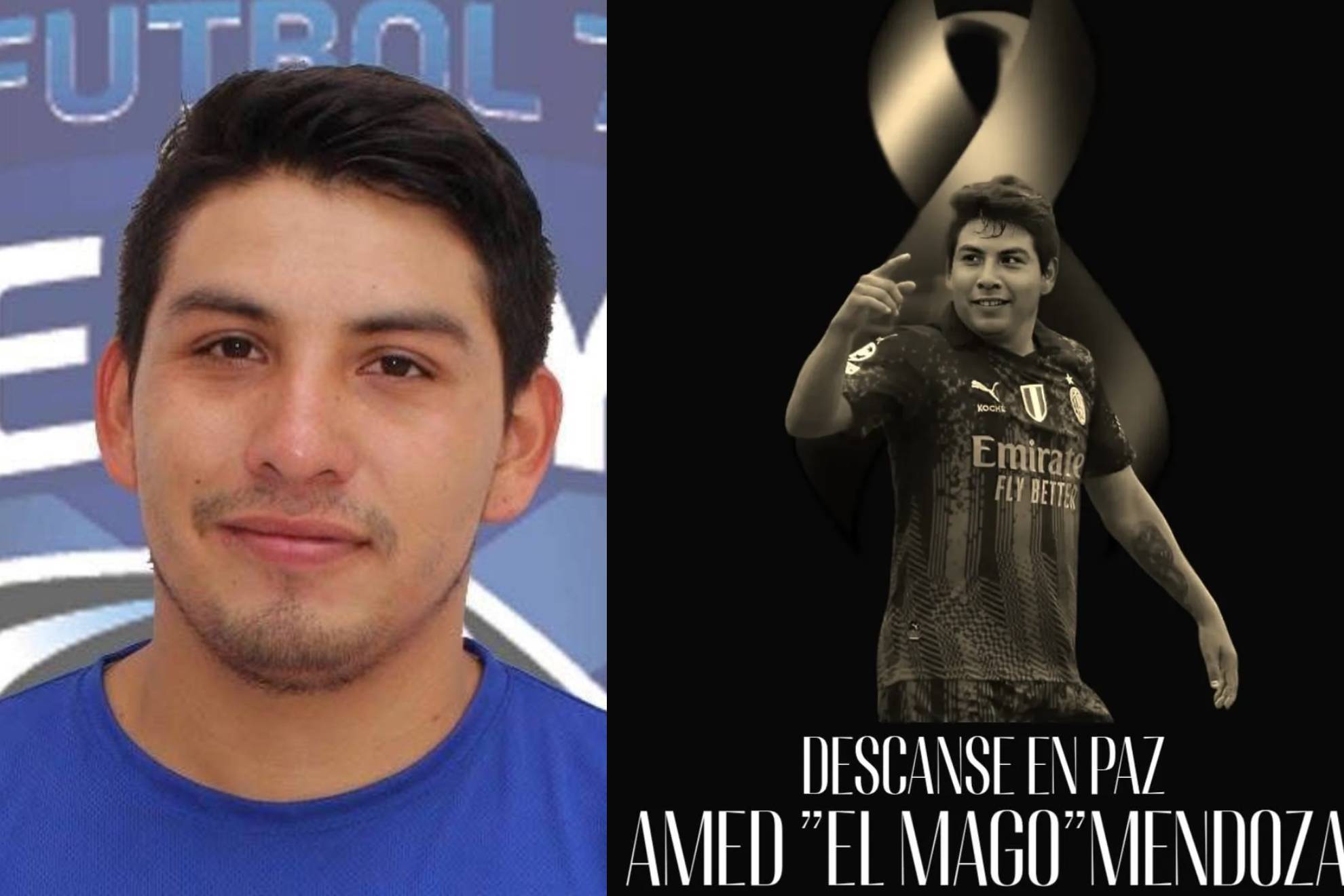 Muere el futbolista Amed Mago Mendoza en ataque armado.