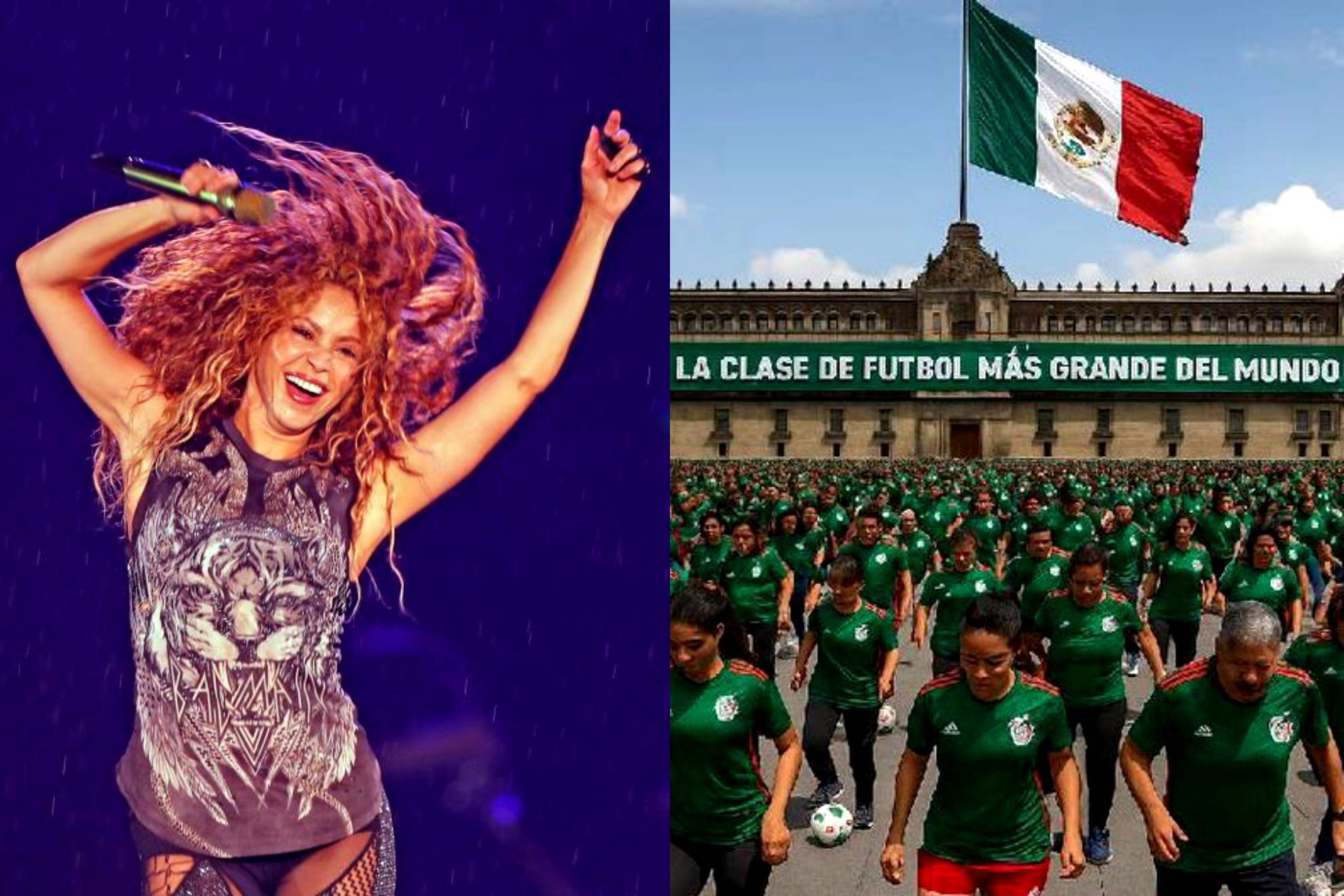 Shakira desplazar� al f�tbol en la CDMX |