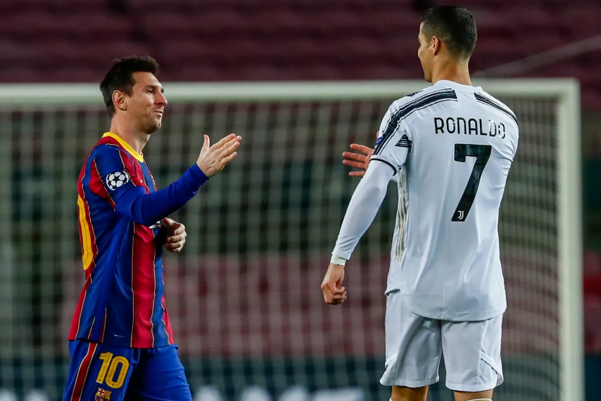 Cristiano y Messi en un Real Madrid vs Barcelona