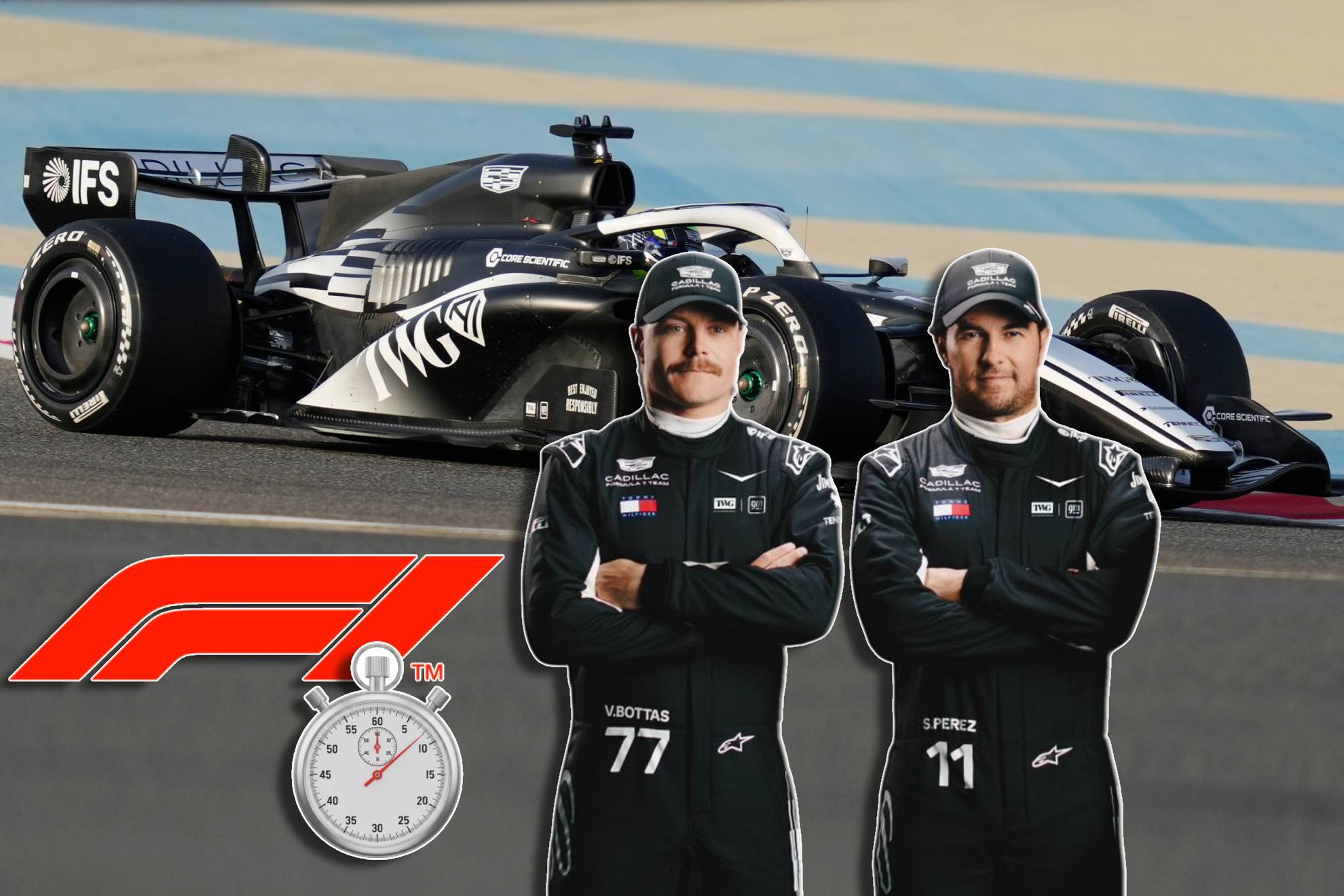 Bottas baj� el tiempo de Checo P�rez en el �ltimo d�a del test
