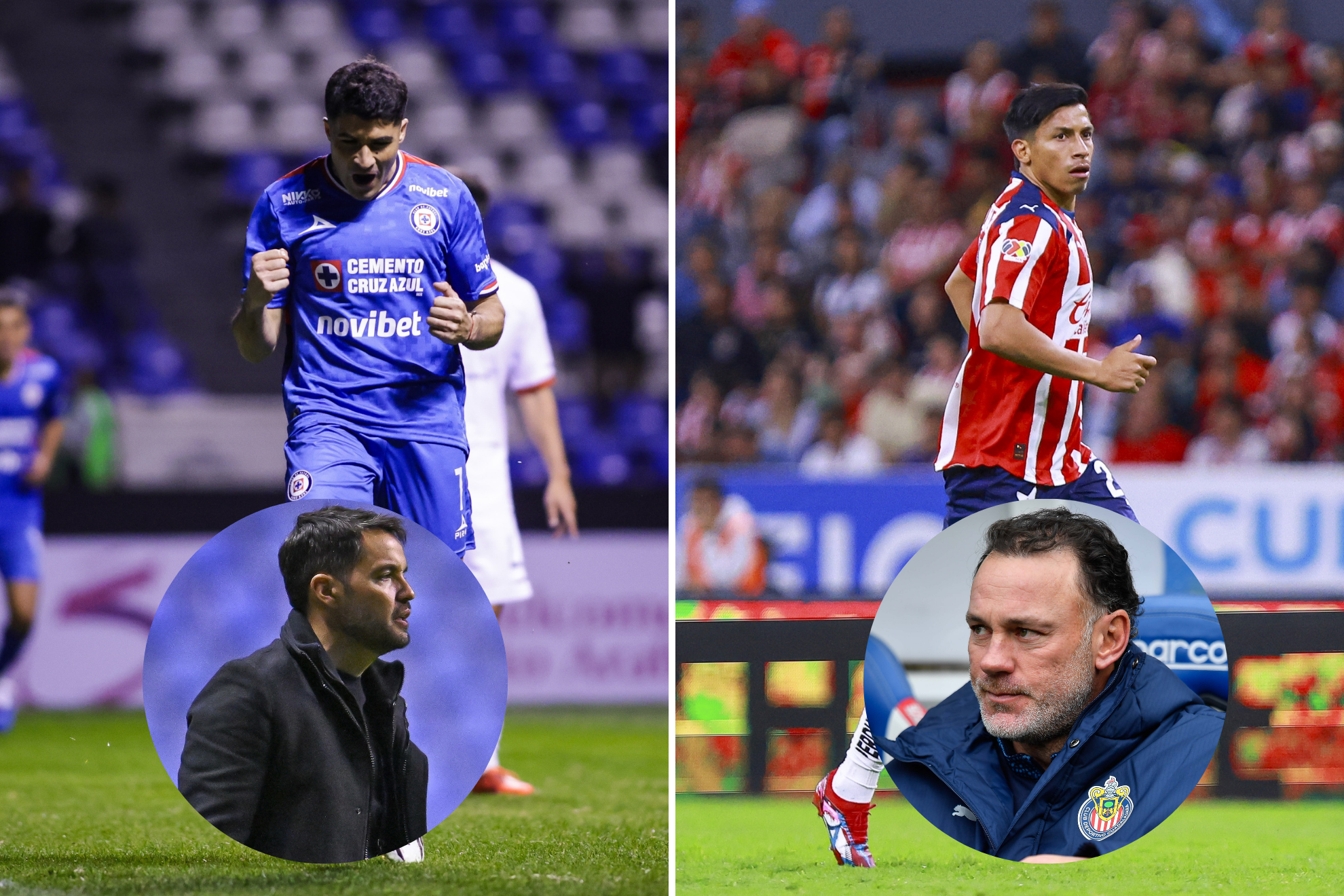 Cruz Azul vs Chivas Alineaci�n: Probable once que preparan Larcam�n y Milito