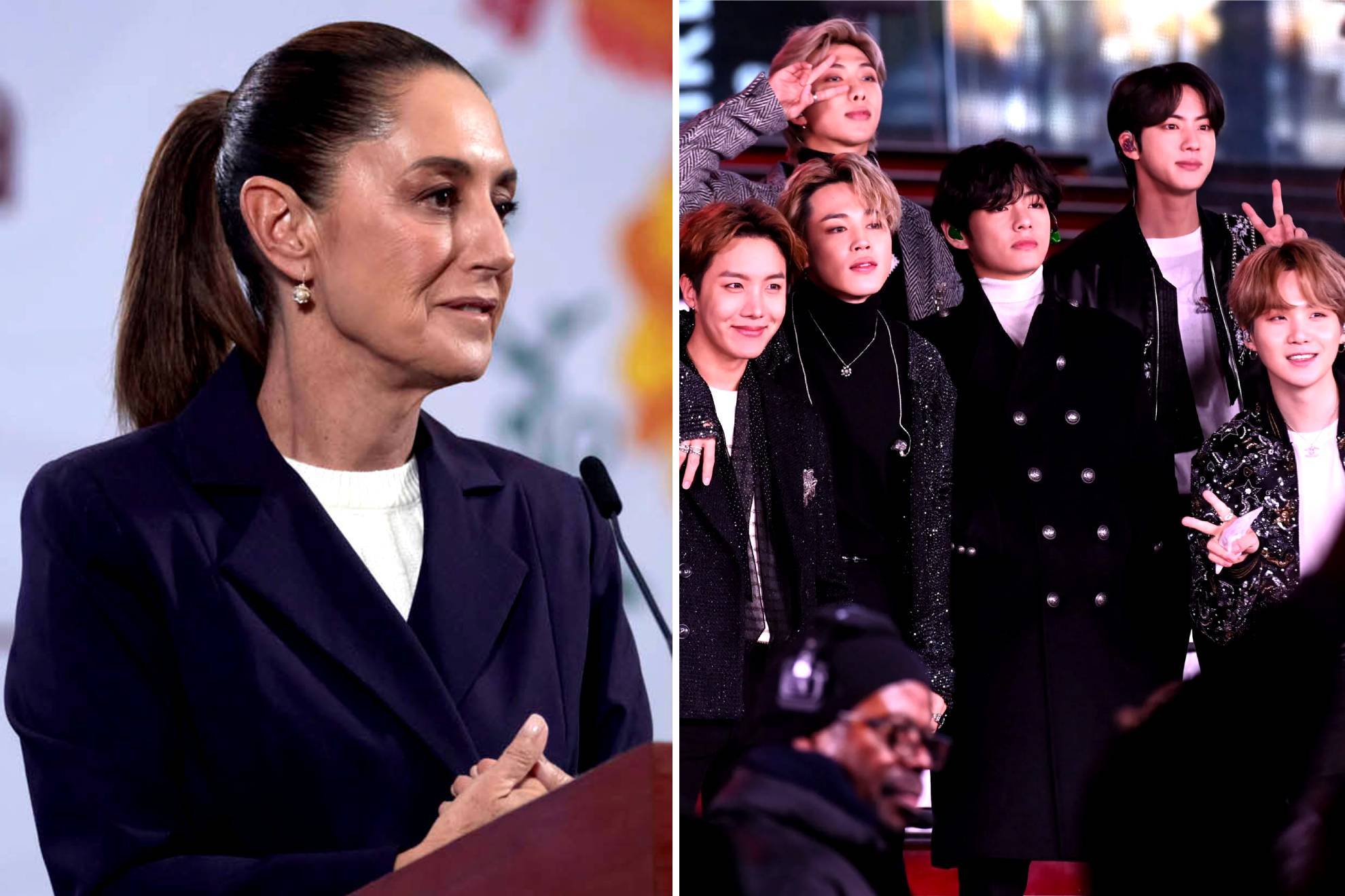 Claudia Sheinbaum  Grupo BTS |