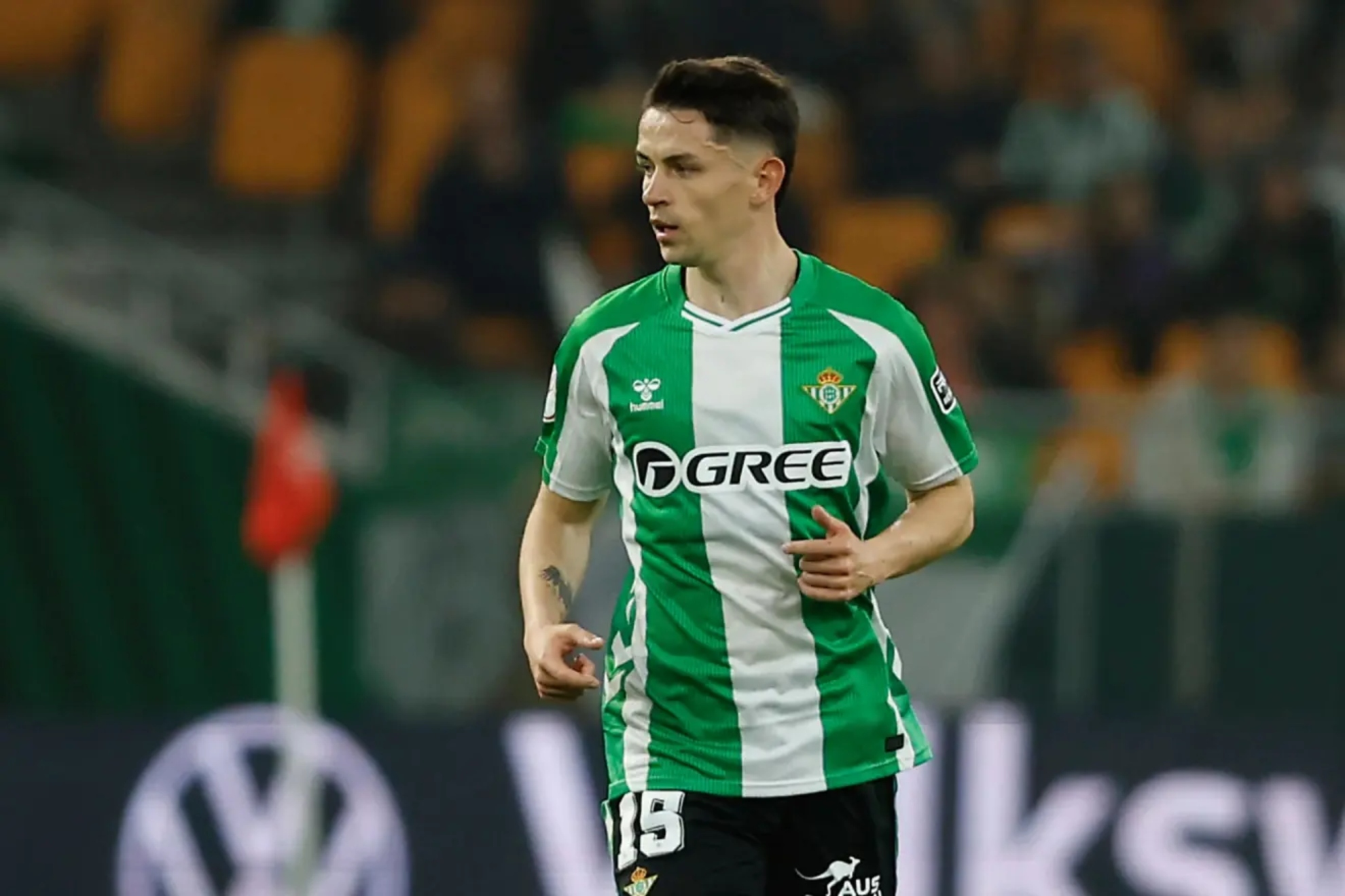 �lvaro Fidalgo, con el Betis
