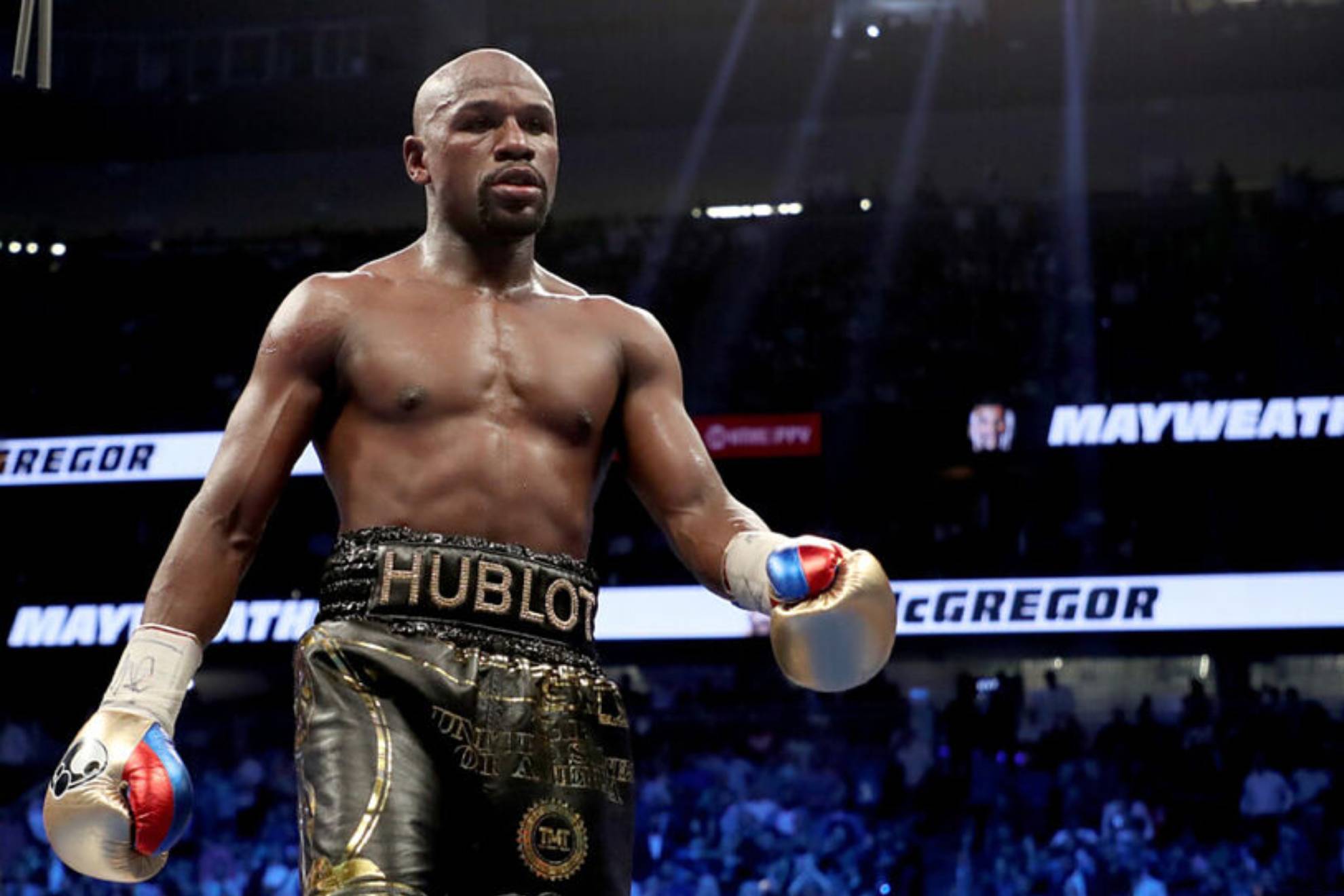 Mayweather sale del retiro del boxeo profesional post pelea de Mike Tyson
