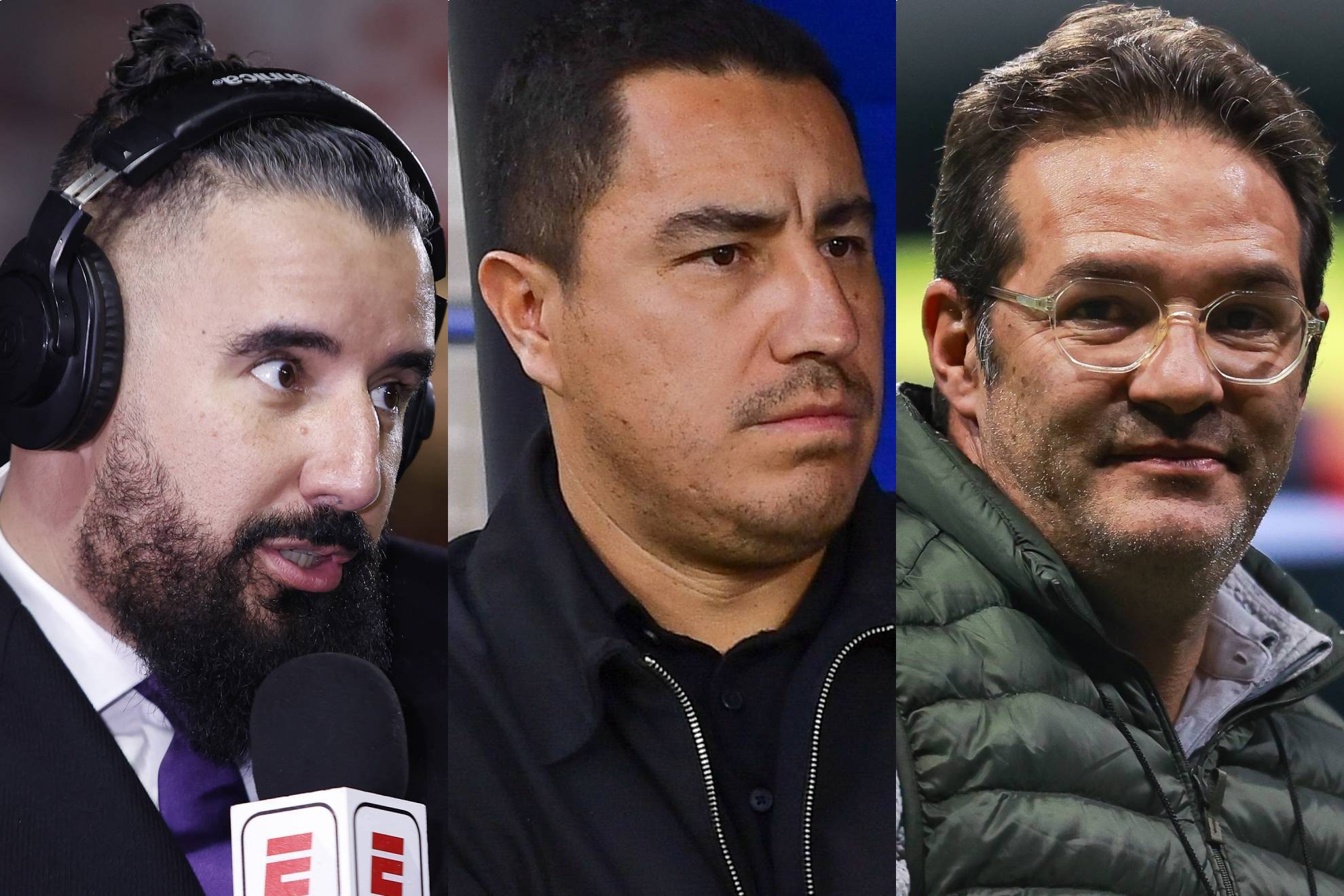 �lvaro Morales, Efra�n Ju�rez y Antonio Sancho.