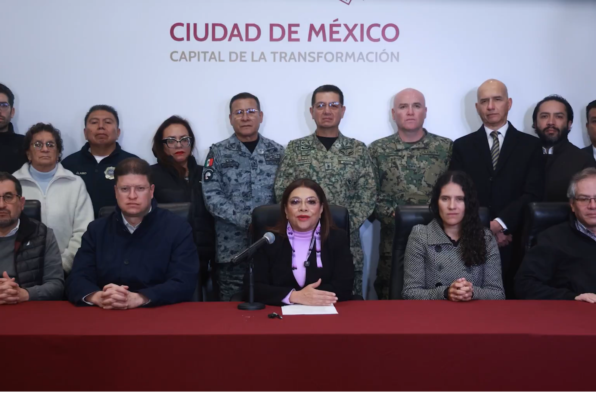 La CDMX est� en calma: Clara Brugada pide continuar la vida tras muerte de El Mencho