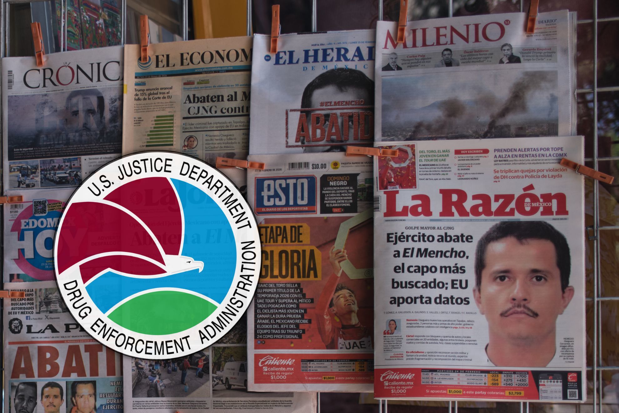 Tras la muerte de El Mencho: �Qui�nes son las personas m�s buscadas por la DEA?