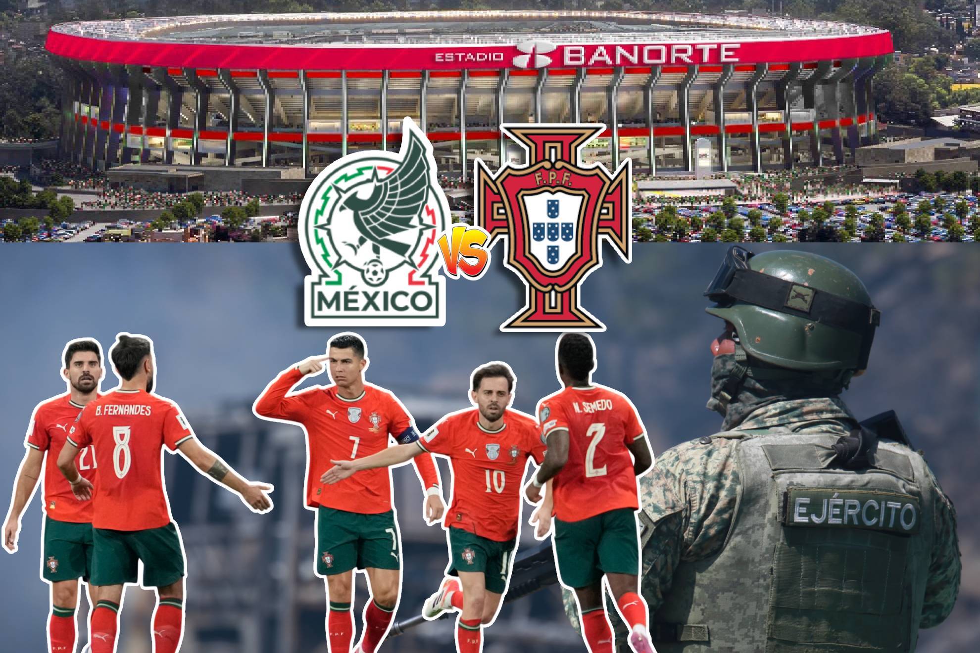 Portugal a�n analiza en cancelar su visita al Estadio Azteca