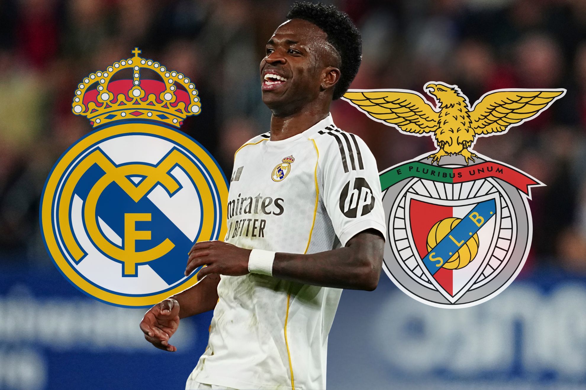 Real Madrid vs Benfica: D�nde ver y a qu� hora juega Vinicius en la vuelta de playoffs de Champions League
