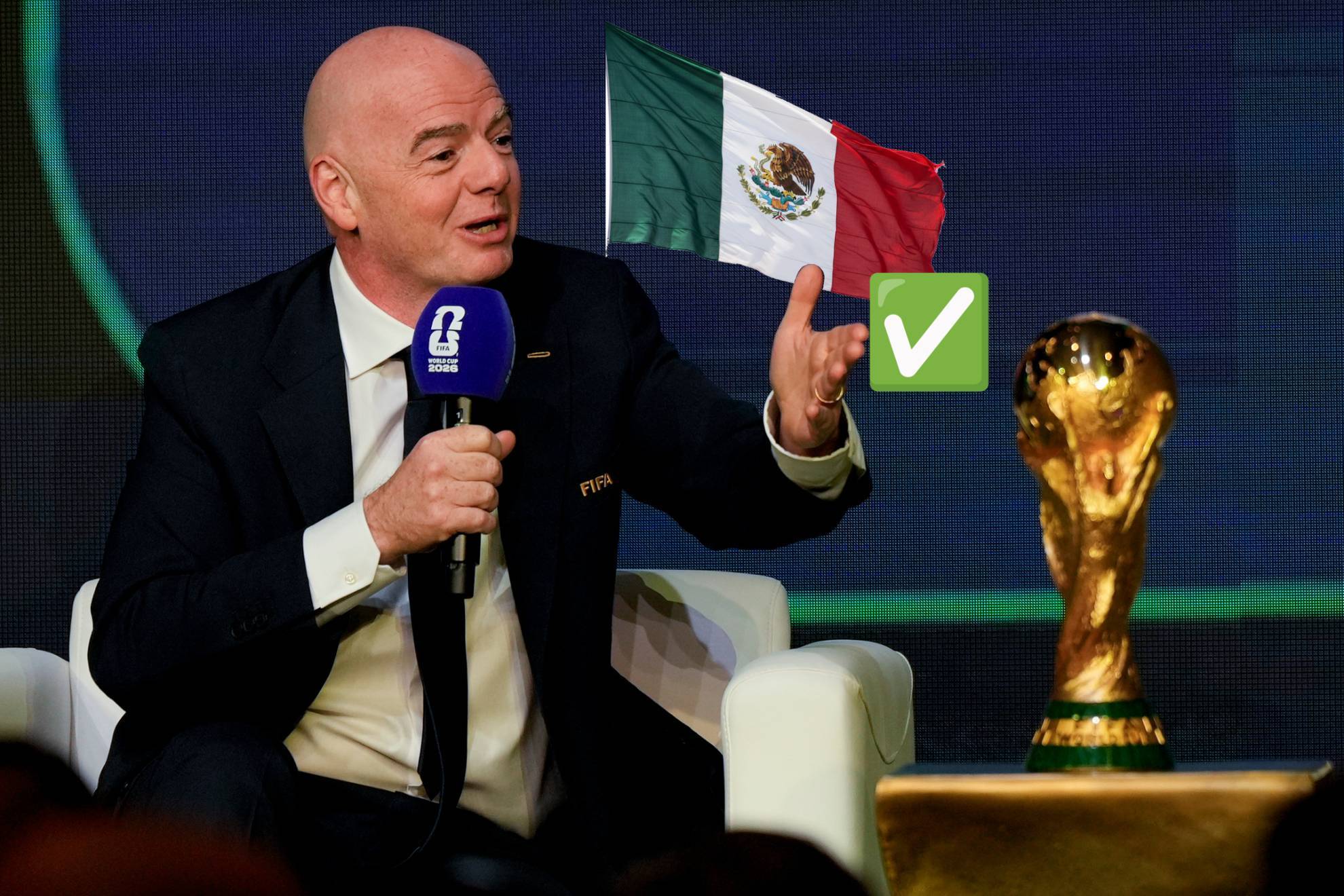 El directivo de la FIFA no tiene plan B para cambiar la sede del repechaje ni Mundial