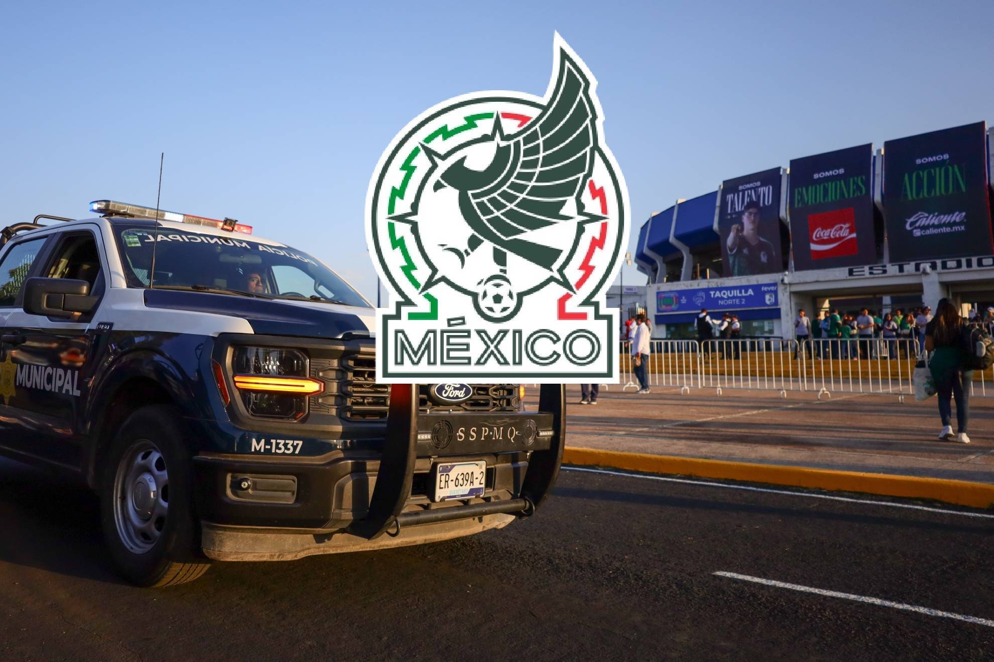 Quer�taro se vuelve un b�nker para el M�xico vs Islandia.