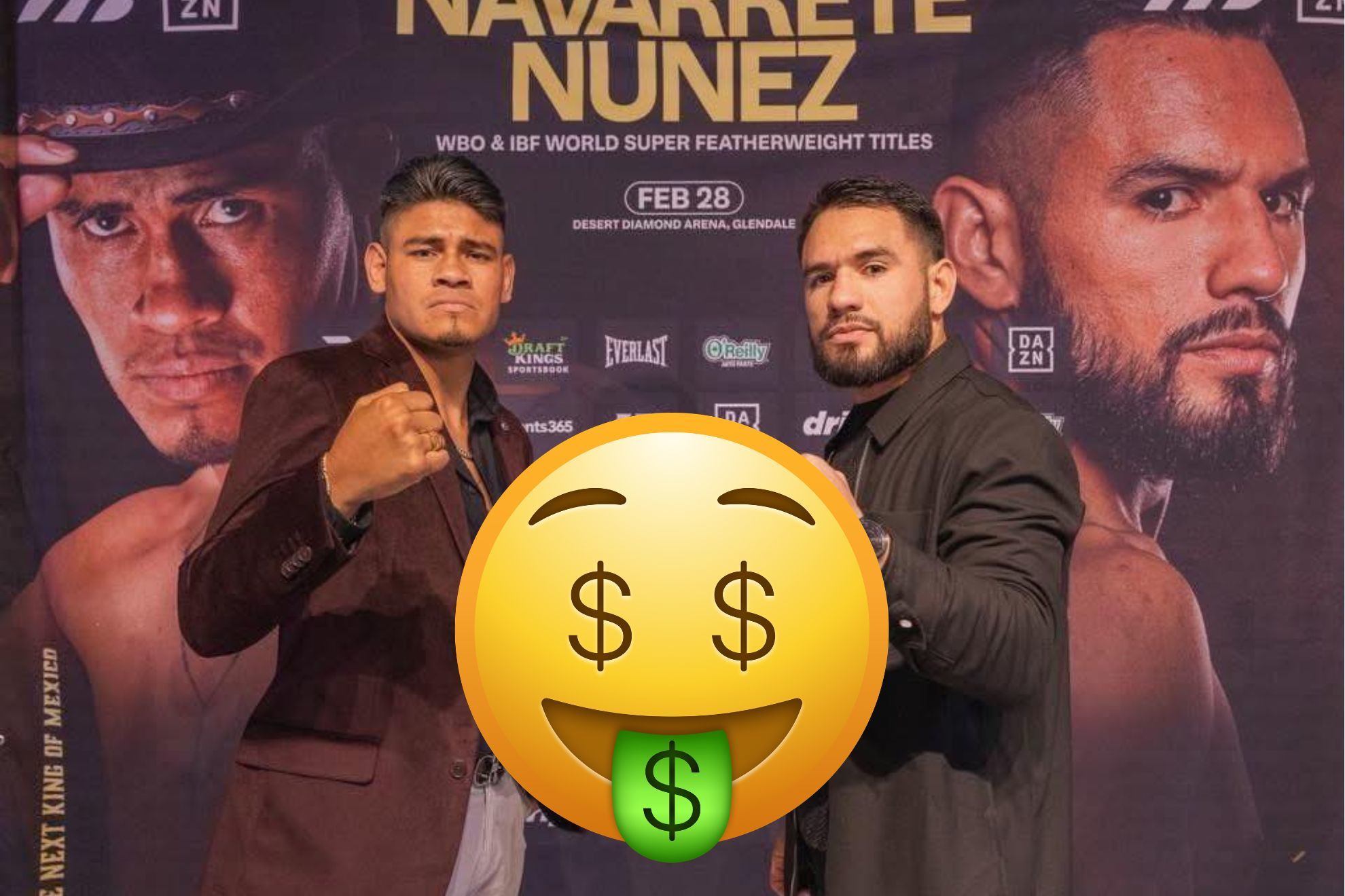 �De cu�nto es la bolsa para la pelea de Emanuel Navarrete vs Sugar N��ez? Esta ser�a la paga por la victoria