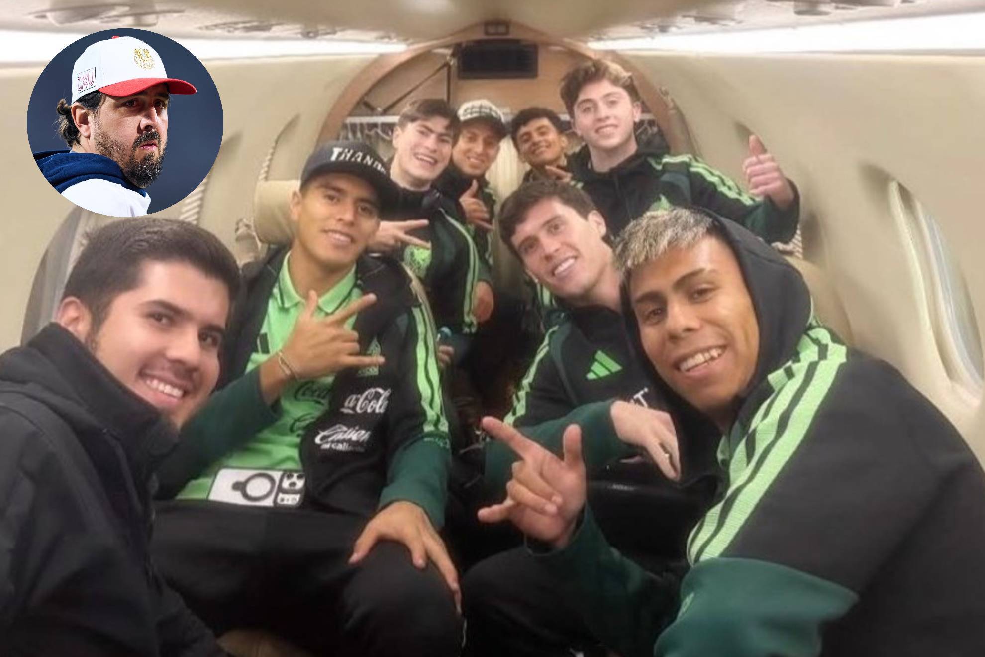 Amaury Vergara, Ra�l "Tala" Rangel, Diego Campillo, Roberto "Piojo" Alvarado, Richard Ledezma, Brian Guti�rrez, Efra�n �lvarez y Armando "Hormiga" Gonz�lez.