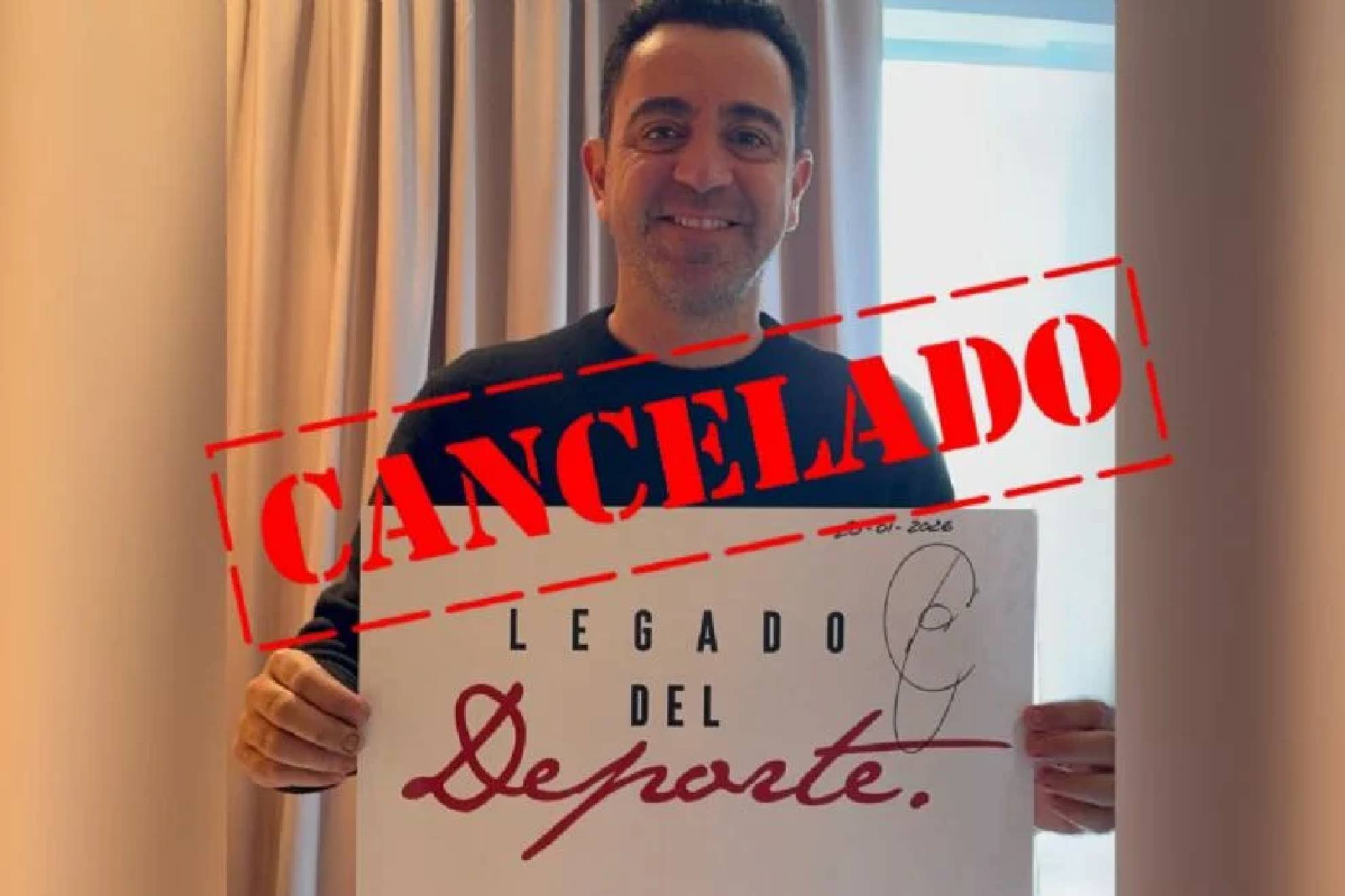 Por violencia tras muerte de El Mencho, cancelan firma de autógrafos de Xavi Hernández en Guadalajara