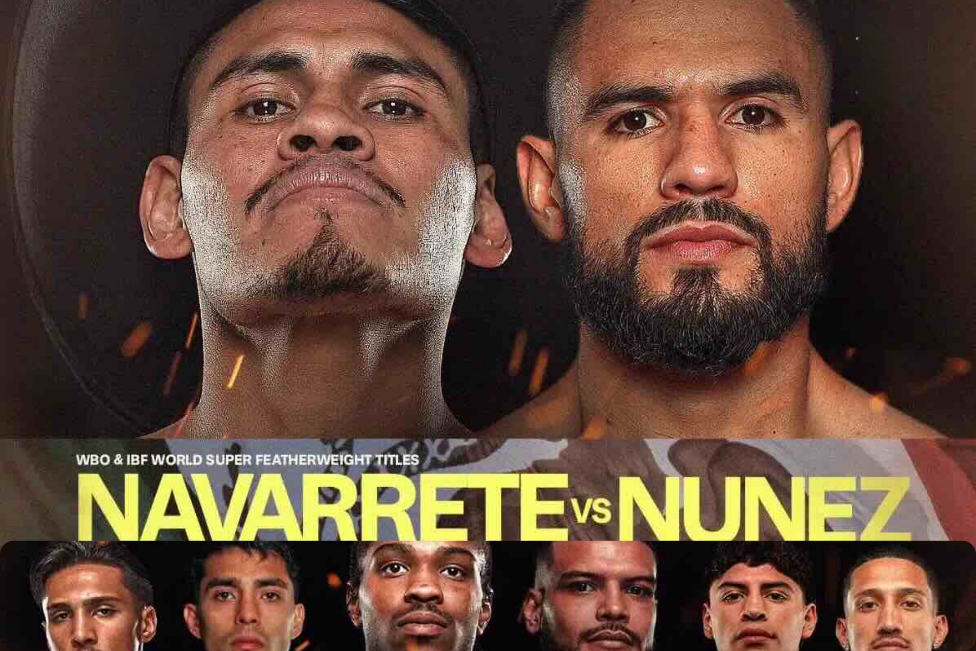 Emanuel Navarrete vs Sugar N��ez Cartelera: �Qu� peleas previas ver este s�bado que no te puedes perder?