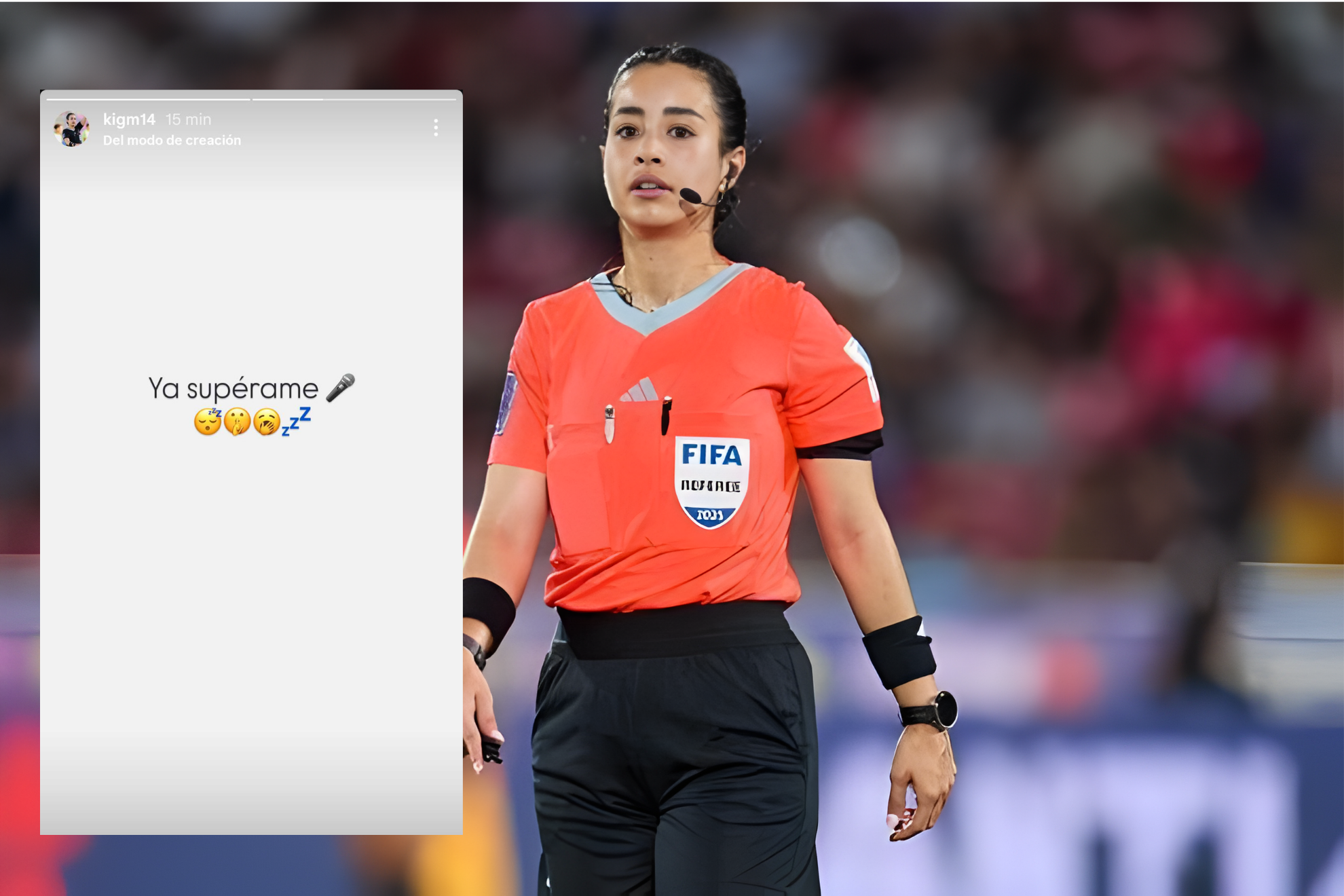 As� respondi� Katia Itzel Garc�a