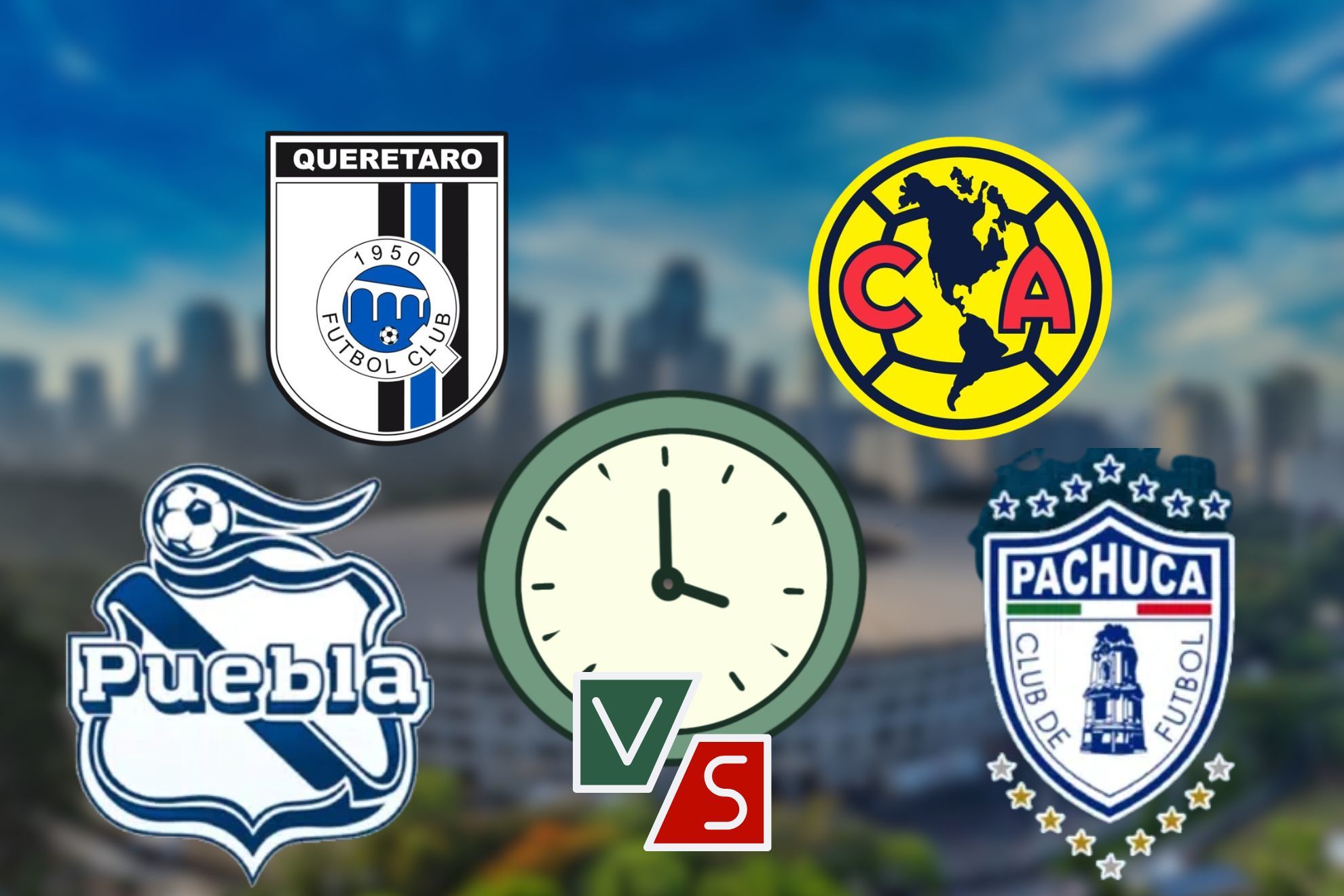 Cambia horario del Quer�taro vs Am�rica, y Pachuca vs Puebla, informa Liga MX