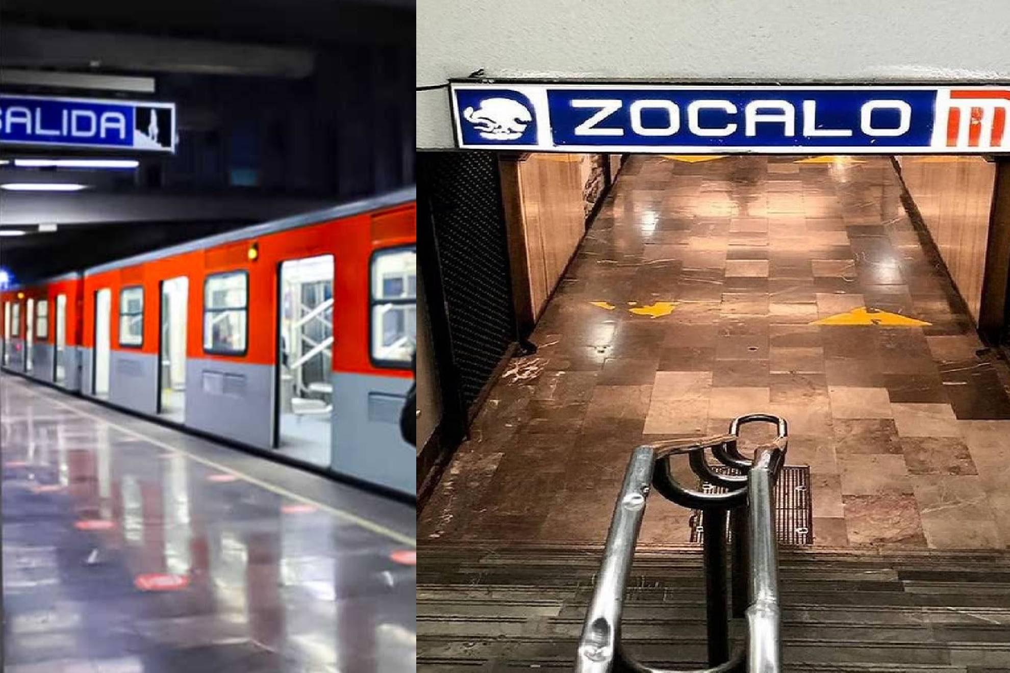 Mujer de la tercera edad muere al caerse en la estaci�n Z�calo del Metro de la CDMX