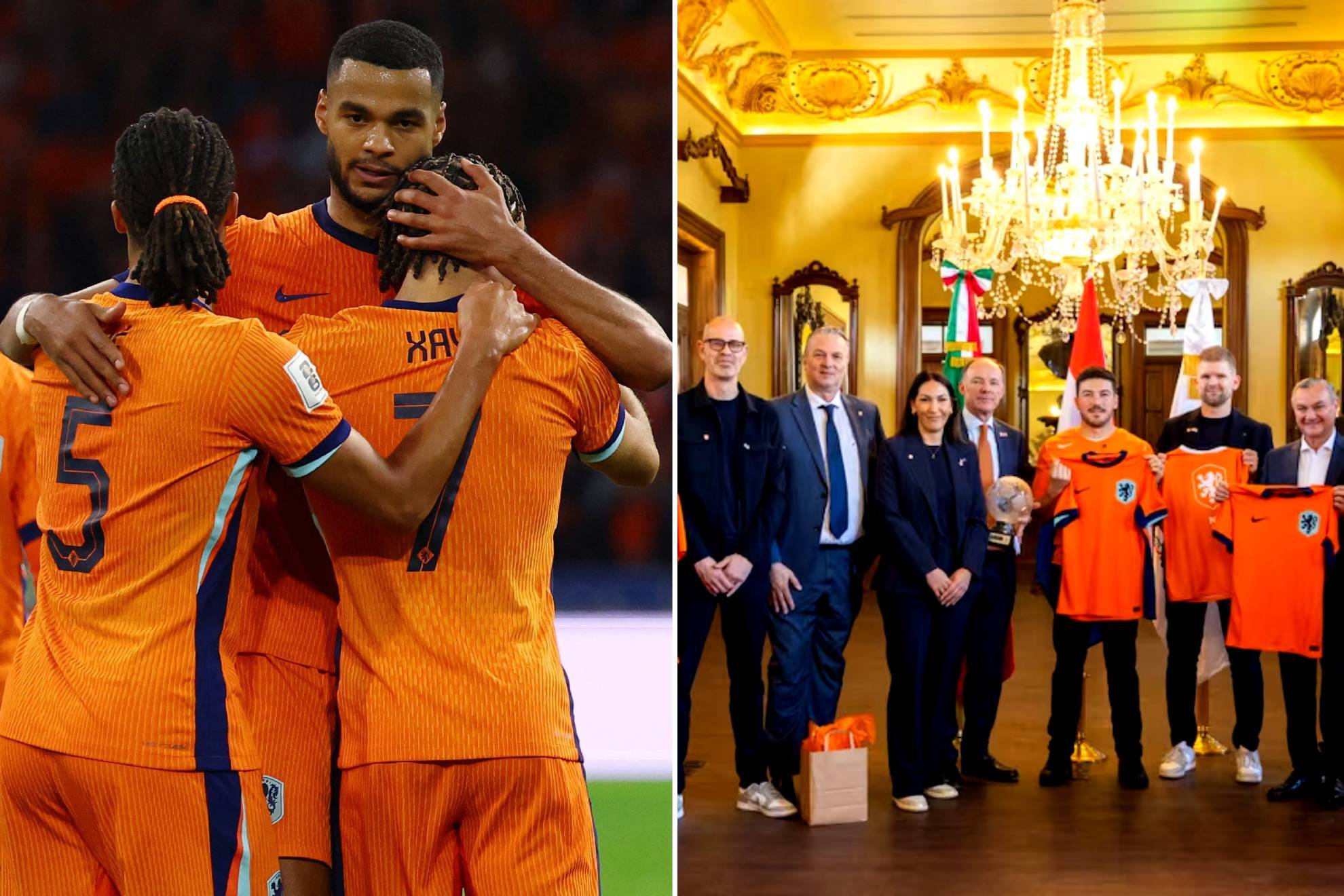 Selecci�n de Pa�ses Bajos / Delegados de Paises Bajos en Nuevo Le�n |