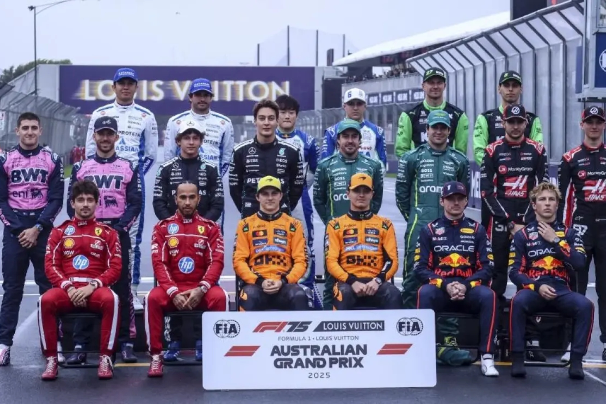 Estos son los pilotos que iniciaron la temporada 2025 en el Gran Circo