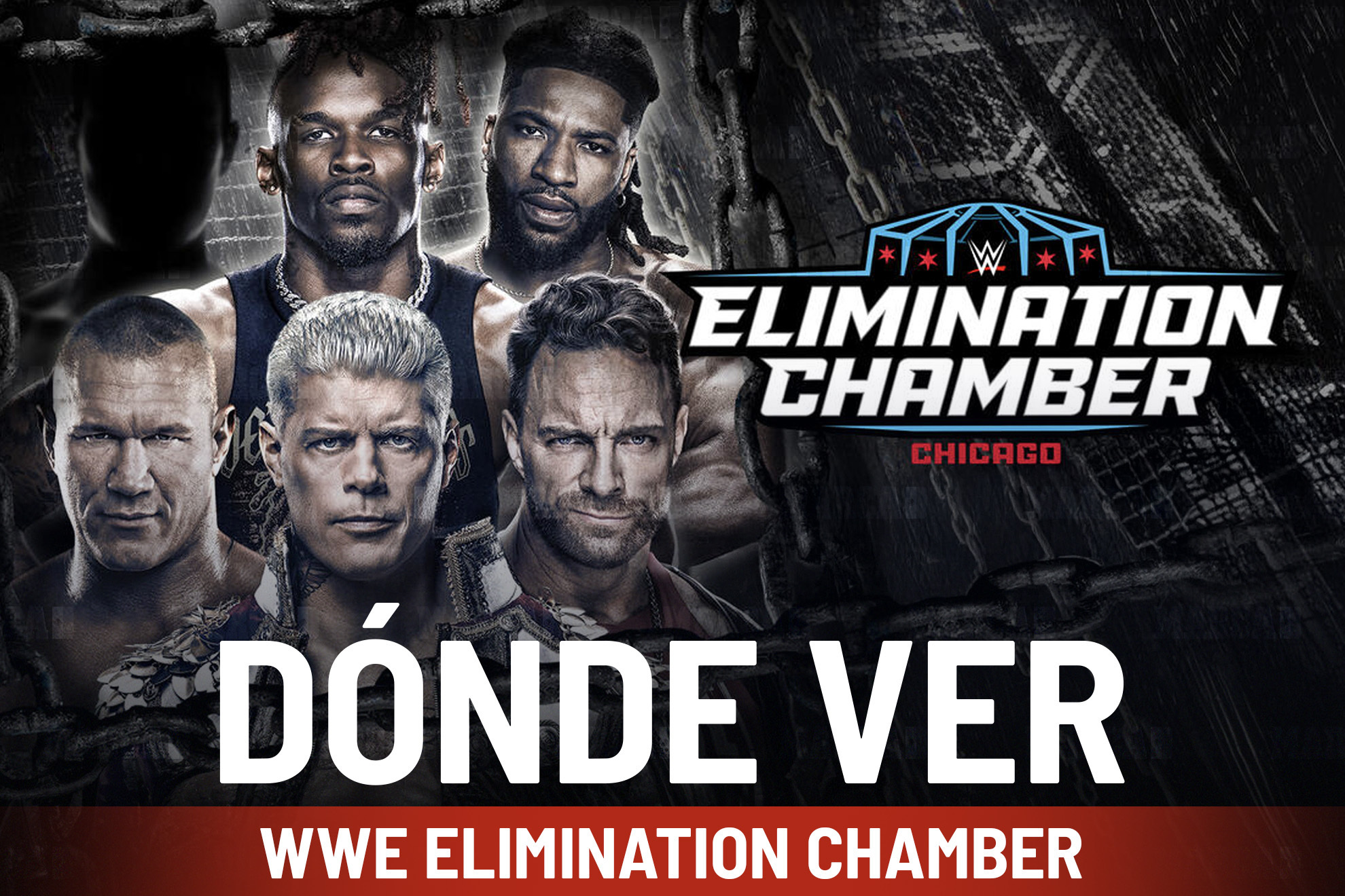 WWE Elimination Chamber 2026: D�nde ver la lucha libre y a qu� hora empieza en M�xico