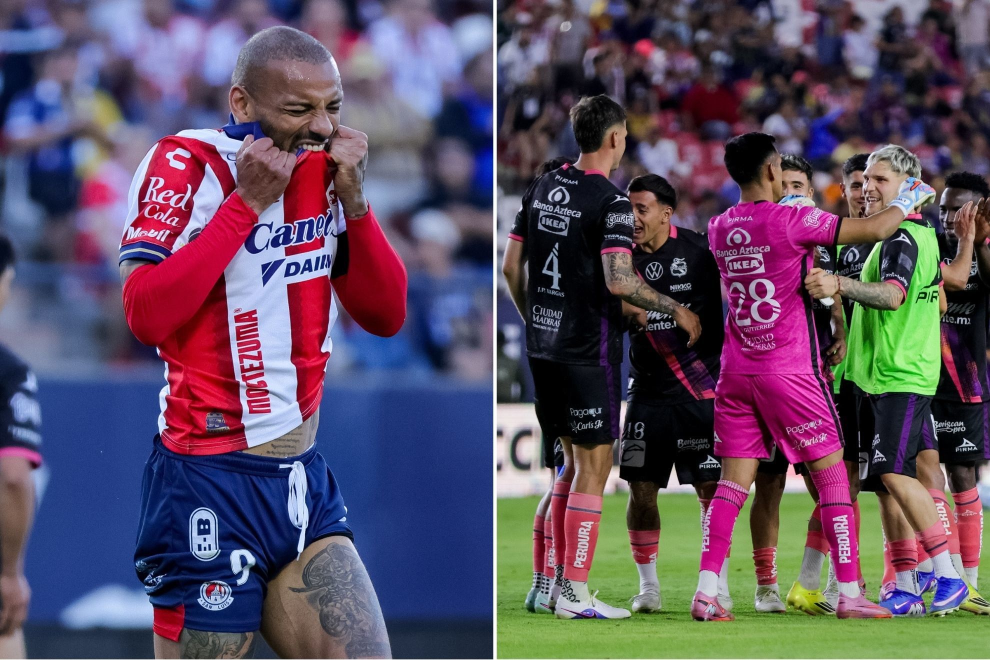 Resumen y gol Atl�tico San Luis vs Puebla: Esteban Lozano hunde a Guillermo Abascal con ag�nica anotaci�n