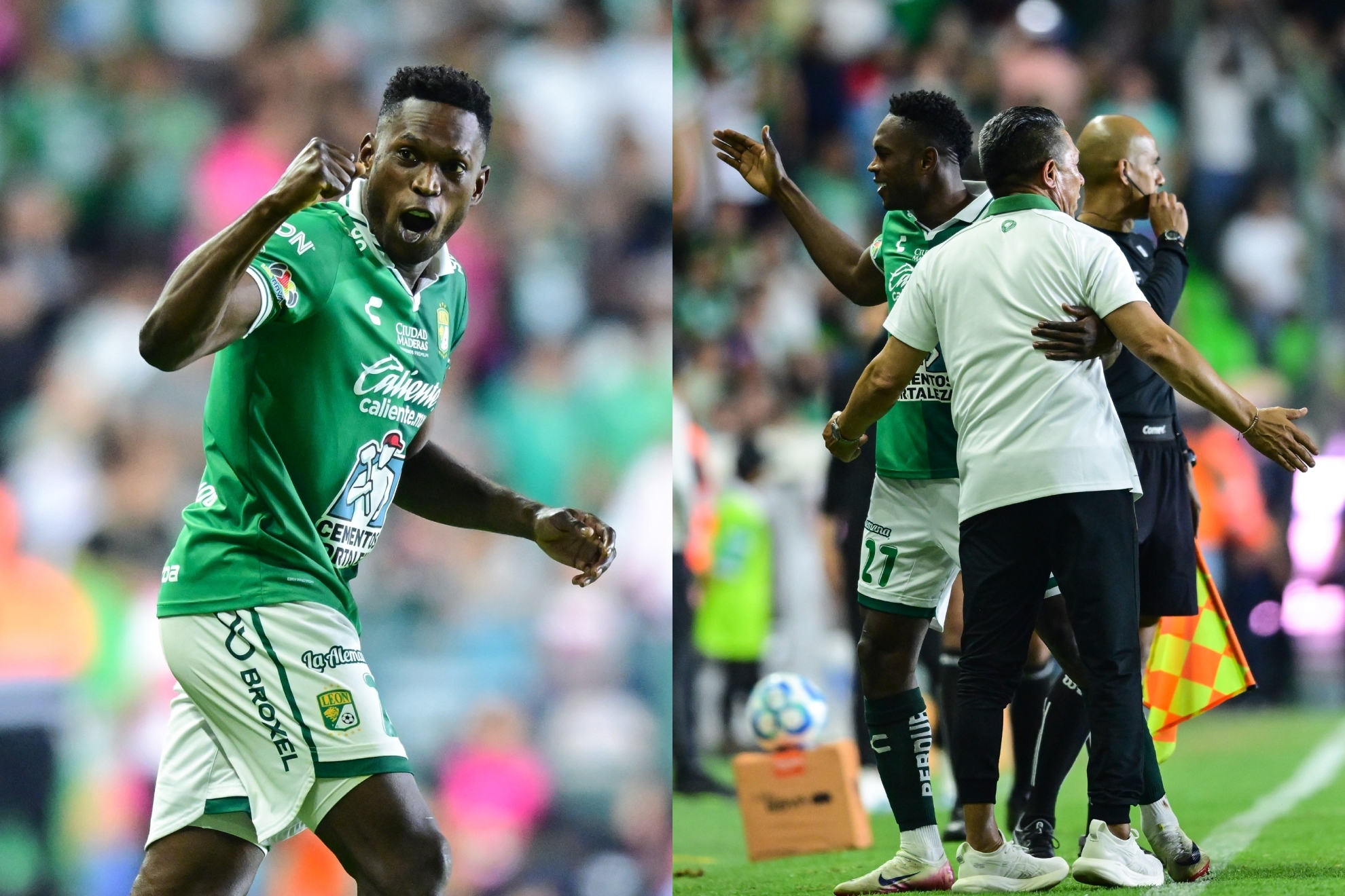 Resumen y goles Le�n vs Necaxa: Diber Cambindo aplica Ley del Ex y le da segunda victoria en fila a Nacho Ambriz