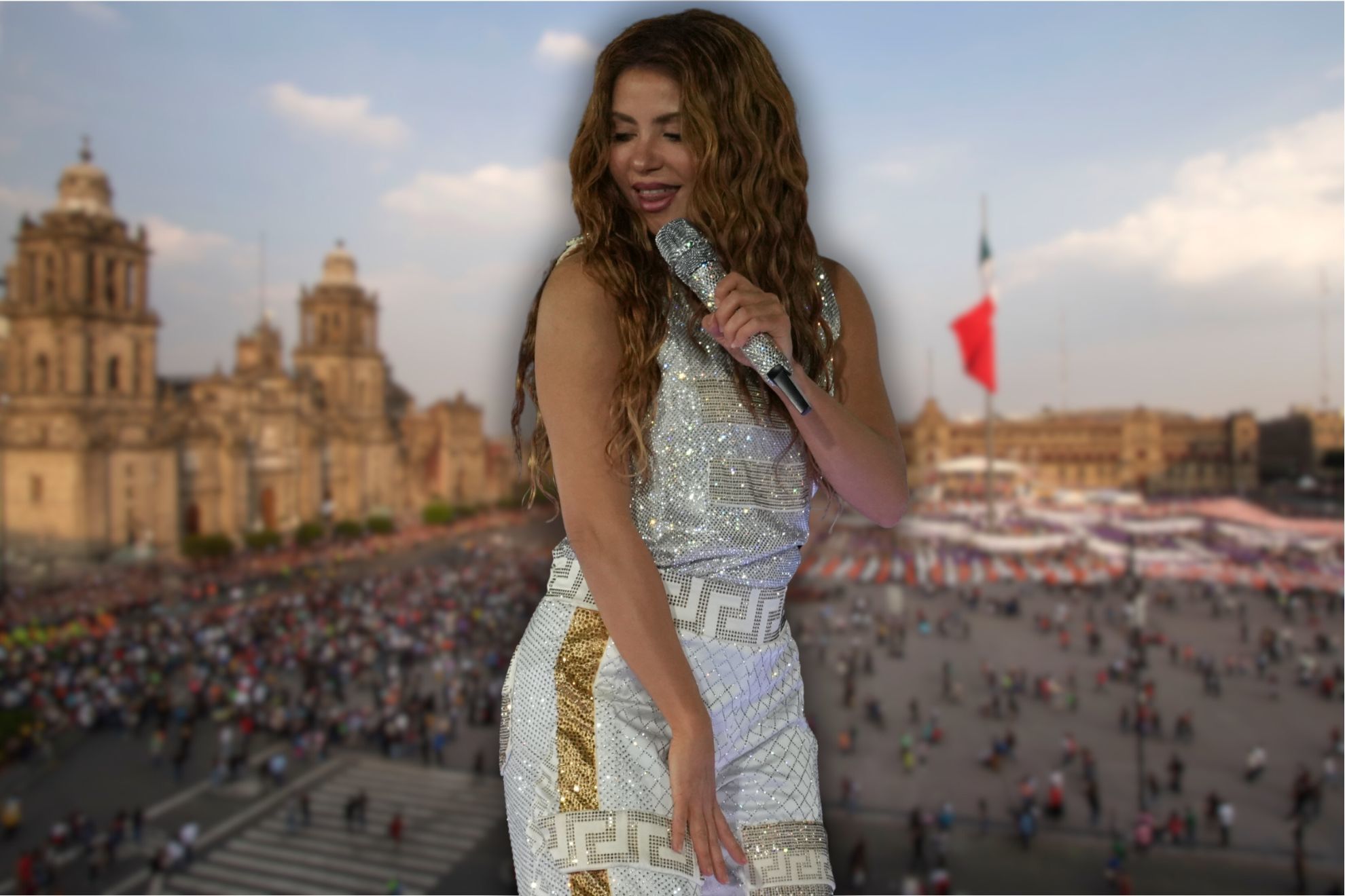 �A qu� hora es el concierto HOY de Shakira en el Z�calo CDMX?