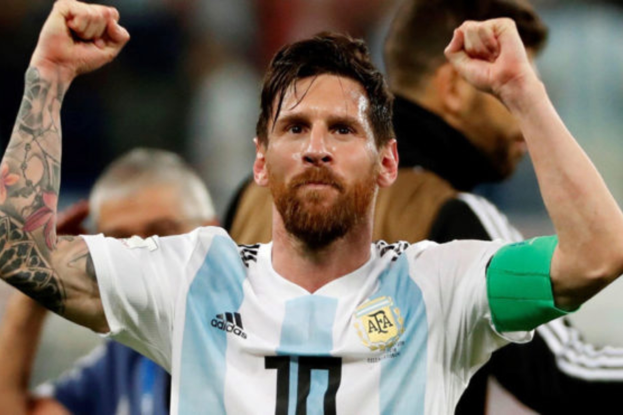 Messi, con Argentina, rival de Espa�a en la Finalissima