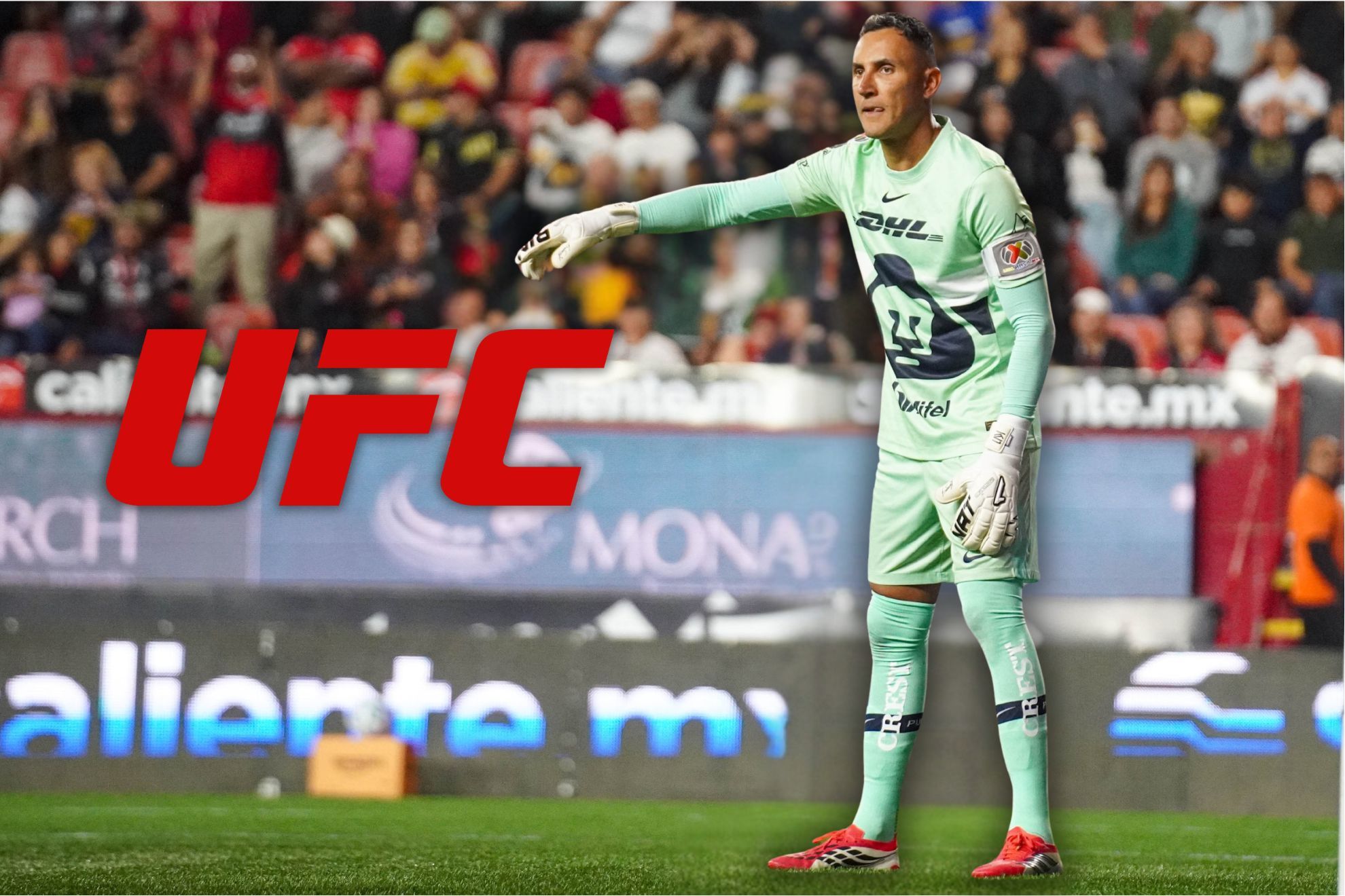 Keylor Navas deja al invicto Pumas para subir al oct�gono de la UFC M�xico
