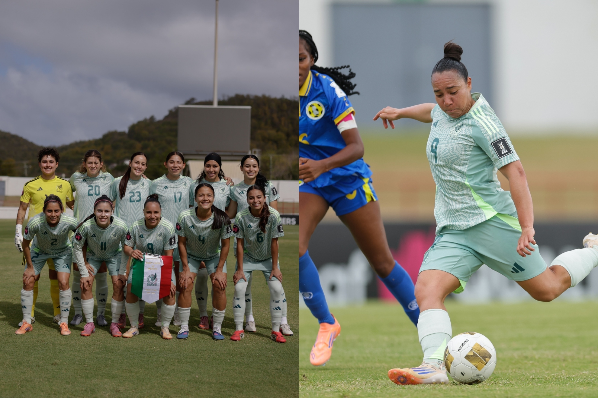 Resumen M�xico Femenil vs Santa Luc�a: Charlyn Corral lidera goleada rumbo al Mundial