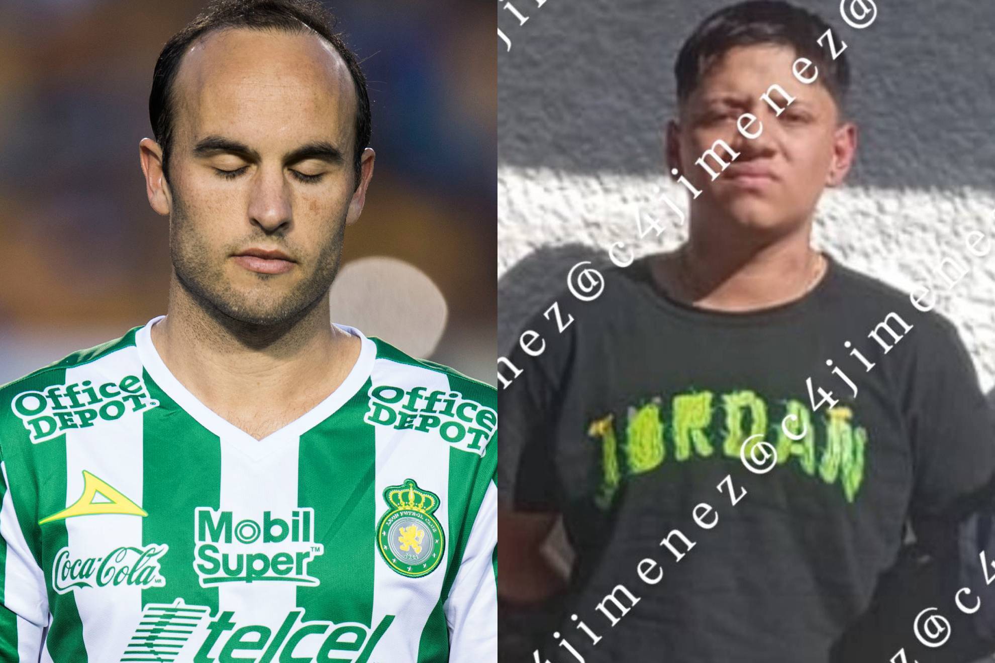 Landon Donovan y su hom�nimo.